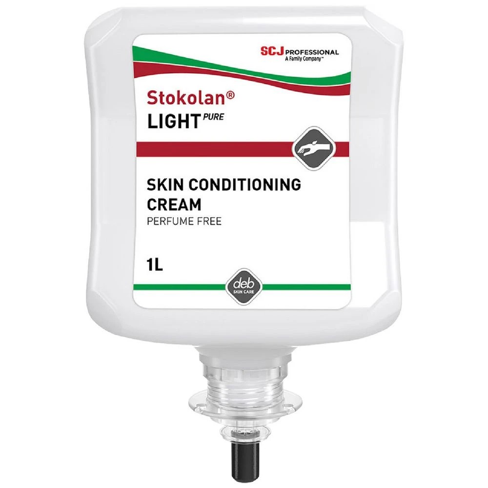 1 Deb Stoko Stokolan Light Pure Skin Cream 1L, 1 of 1