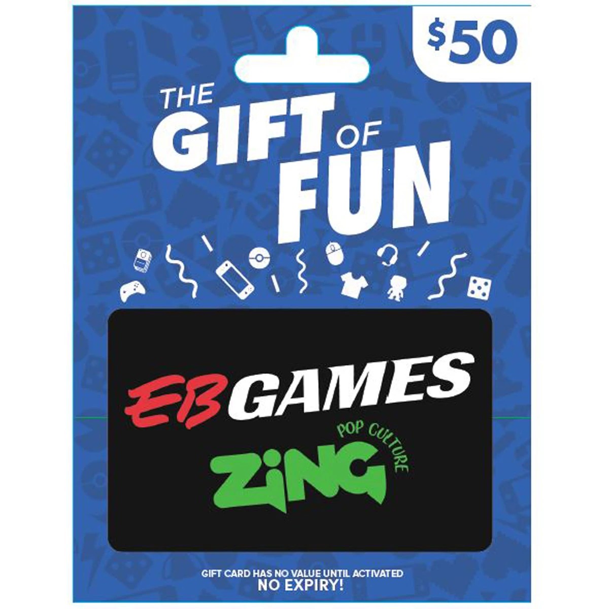 1 EB Games Pop Culture Zing $50 Gift Card, 1 of 1