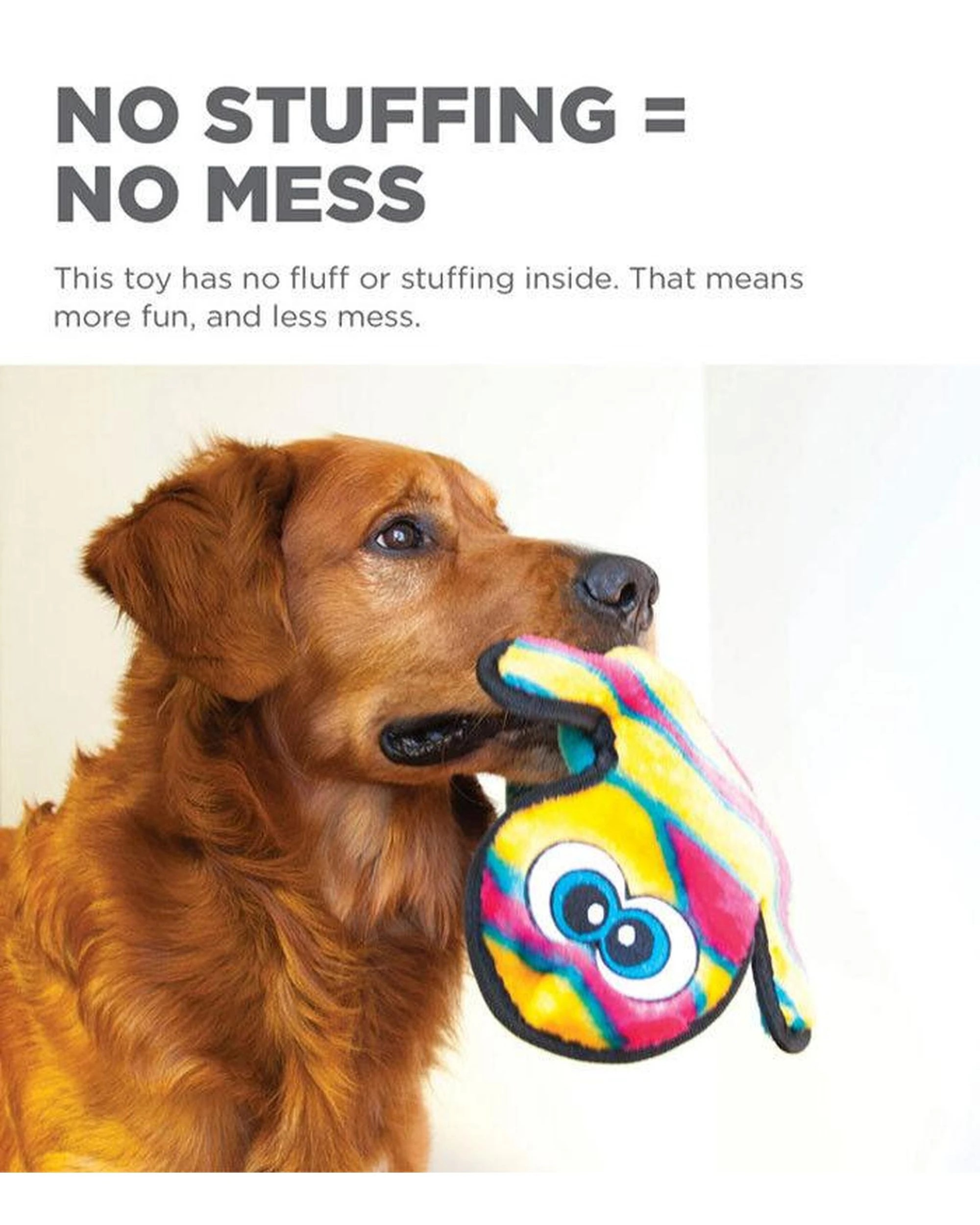 4 Outward Hound Invincible Gecko Interactive Dog Toy with 2 Squeaker Red/Orange, 4 of 4