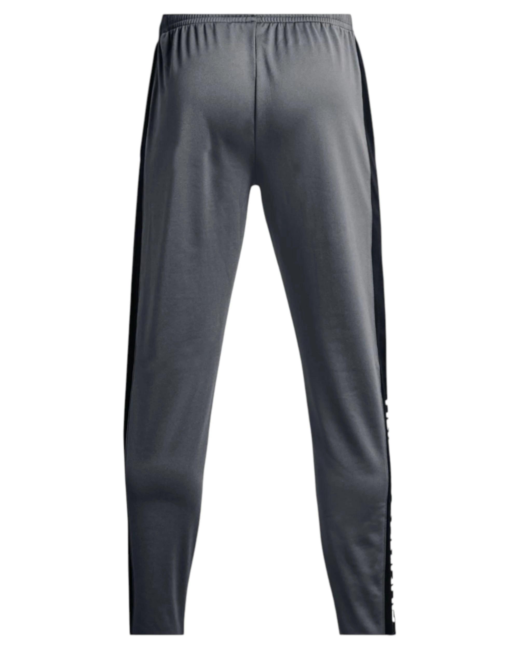 2 Under Armour Mens Brawler Pants Grey/Black Joggers Athletic Trackies GREY/BLACK, 2 of 6