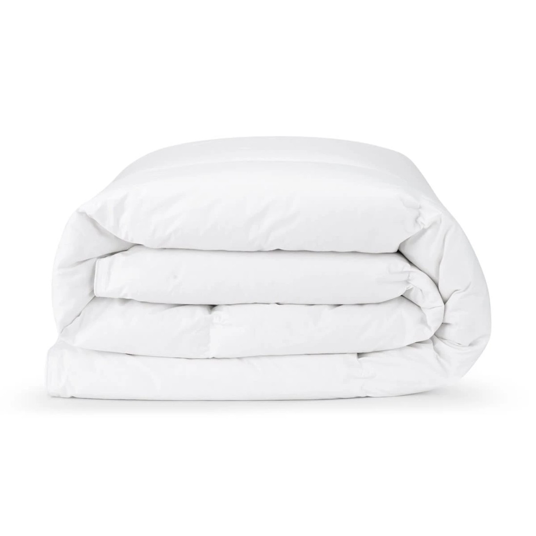 2 Duck Down and Feather Quilt - Queen Bed, White, 2 of 4