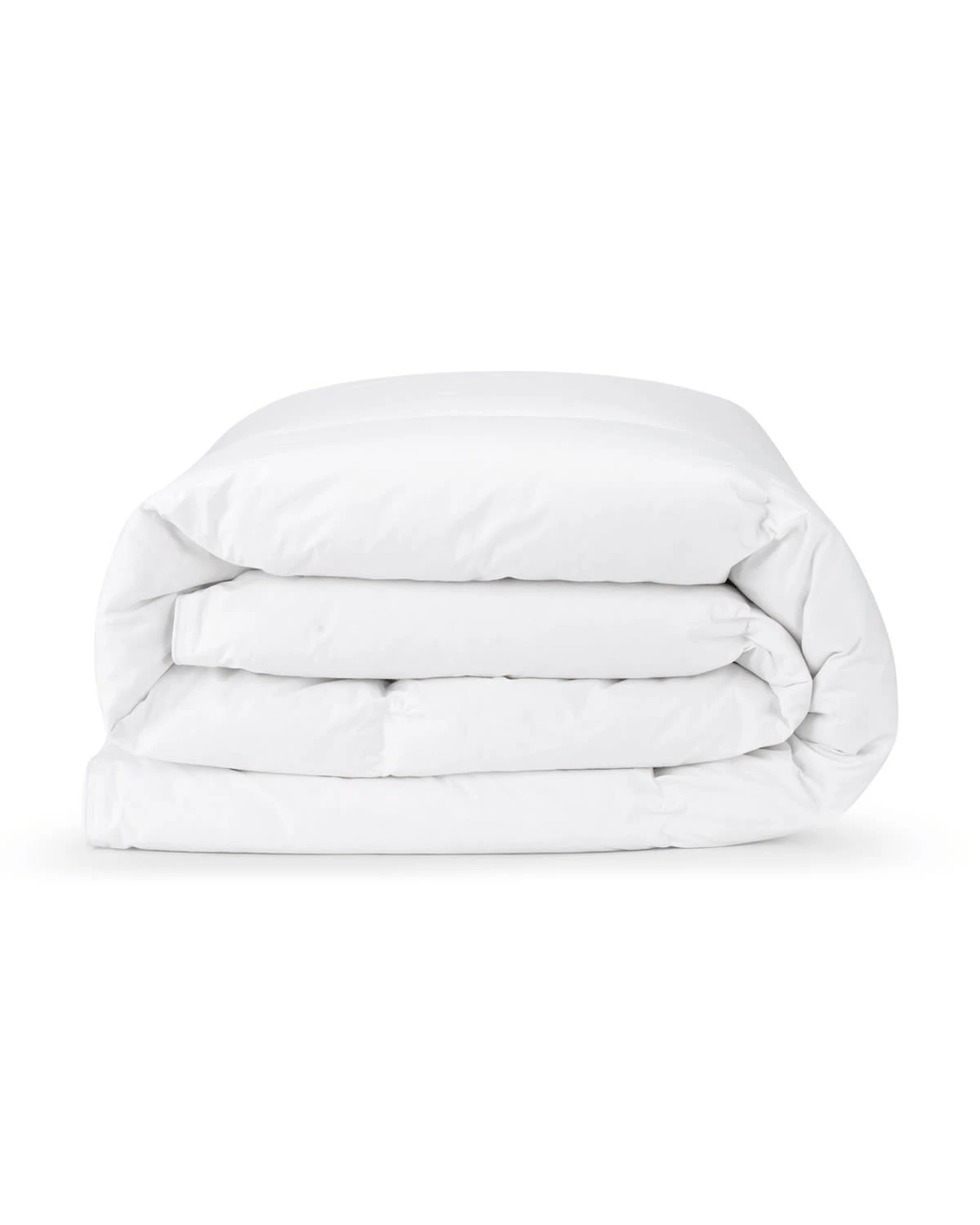 2 Duck Down and Feather Quilt - Queen Bed, White, 2 of 4