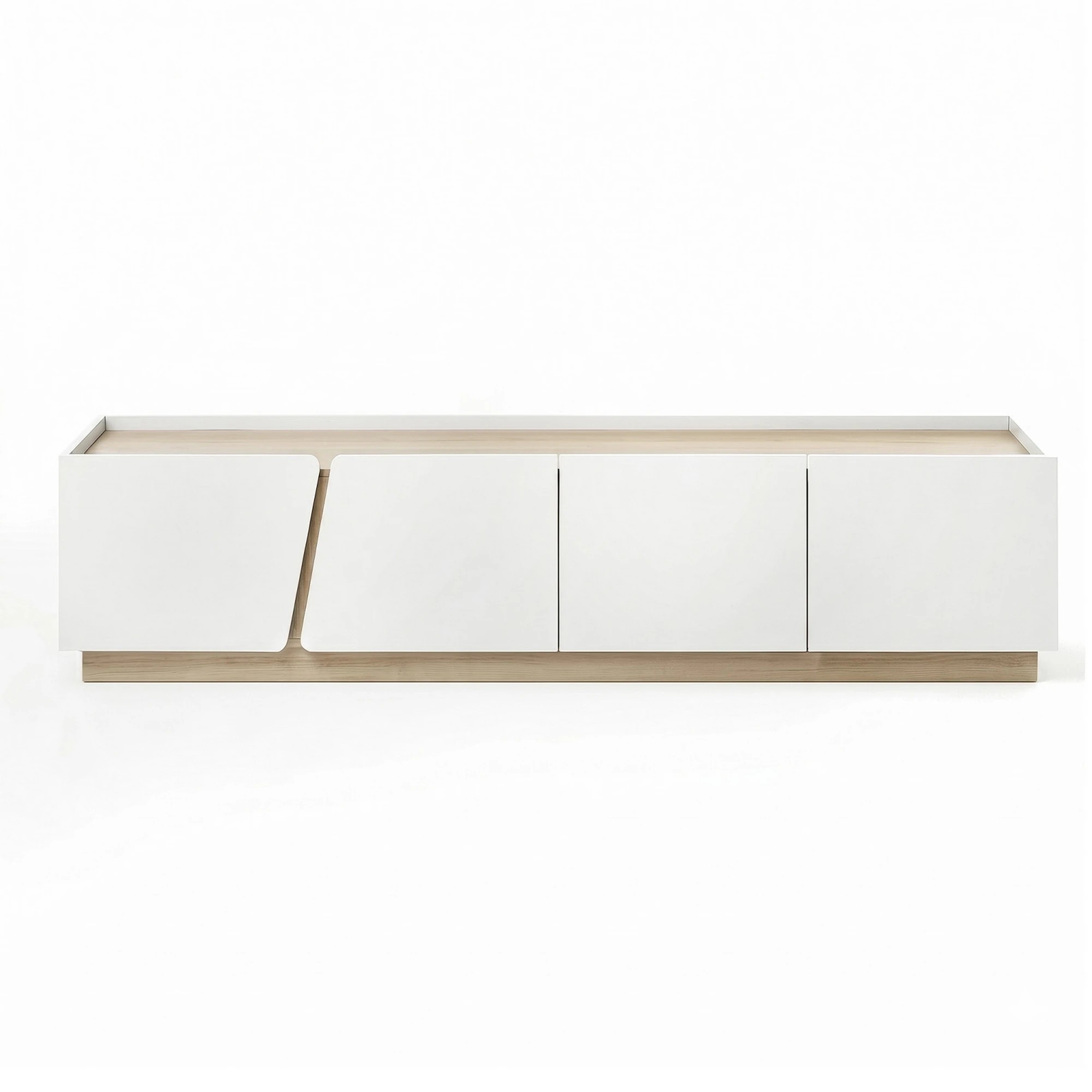 4 Artiss 180cm TV Unit Entertainment Unit Storage Cabinet Living Room - Grey, 4 of 10