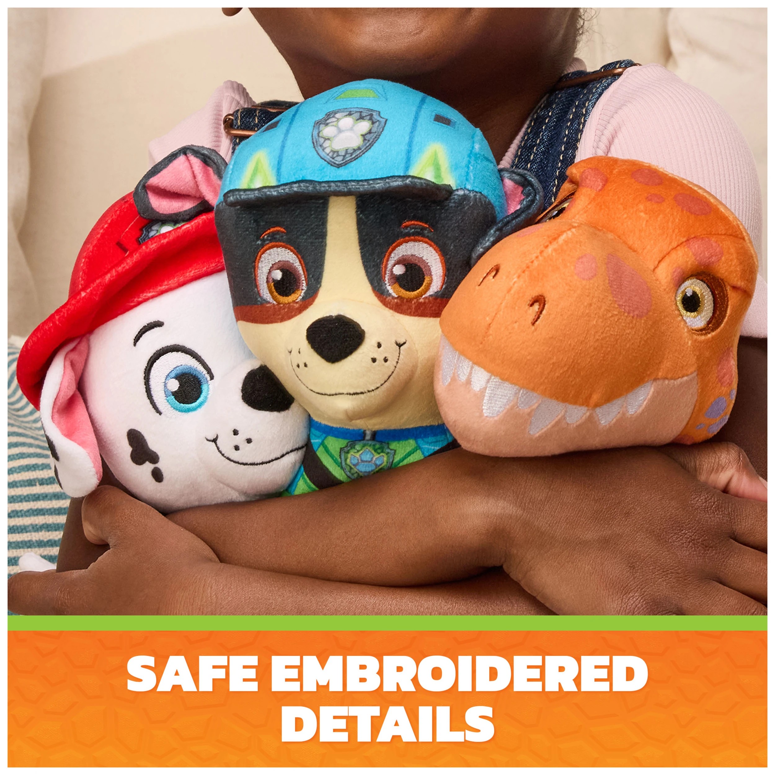 6 Paw Patrol: The Dino Movie Plush - Assorted - Multi, 6 of 8