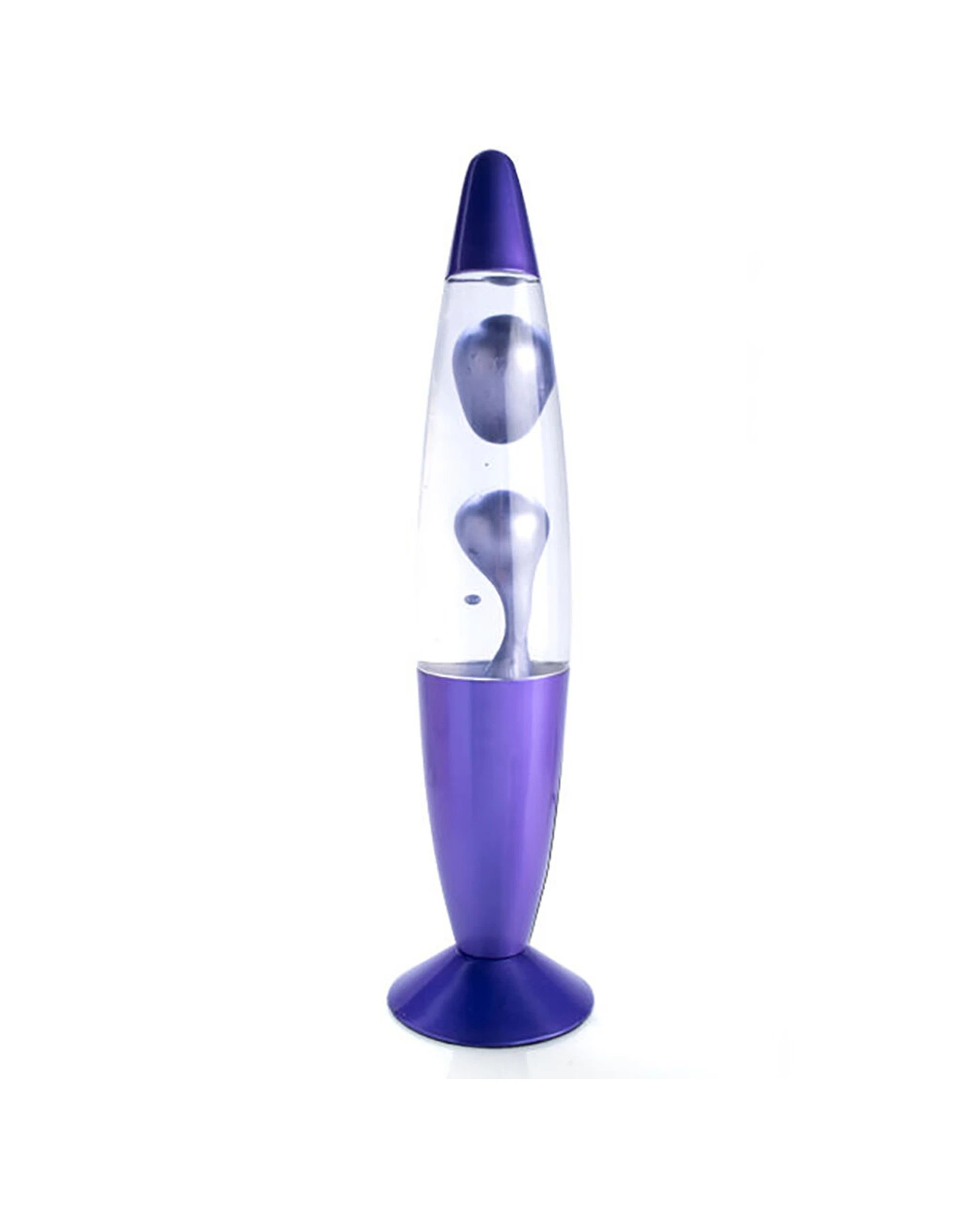 1 MDI Aus Metallic Motion Lava Lamp Home Decorative Mood Light Display Retro Lighting 10x41cm - Purple, 1 of 4