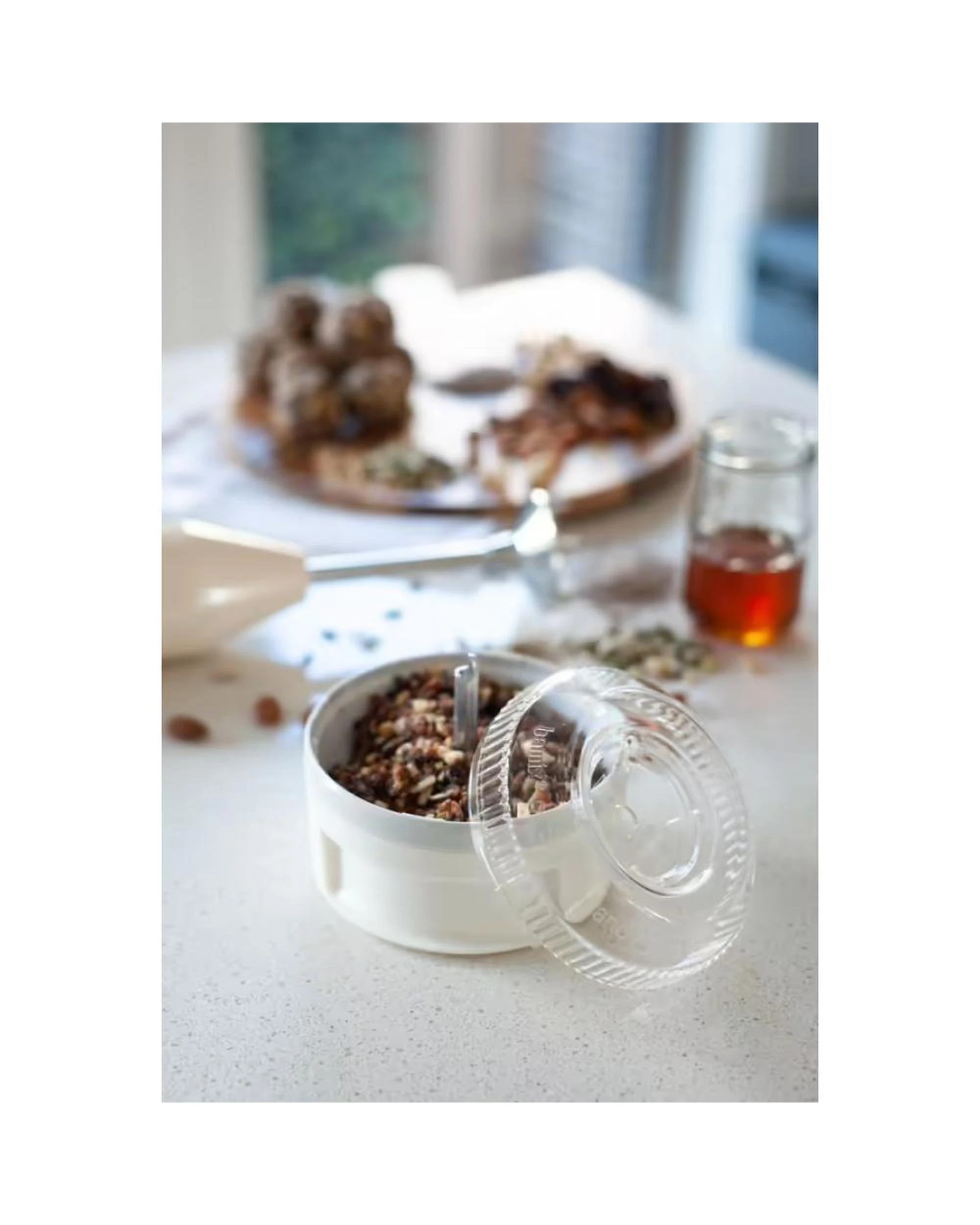 4 Bamix Wet & Dry Processor Chopper Mill  White, 4 of 10