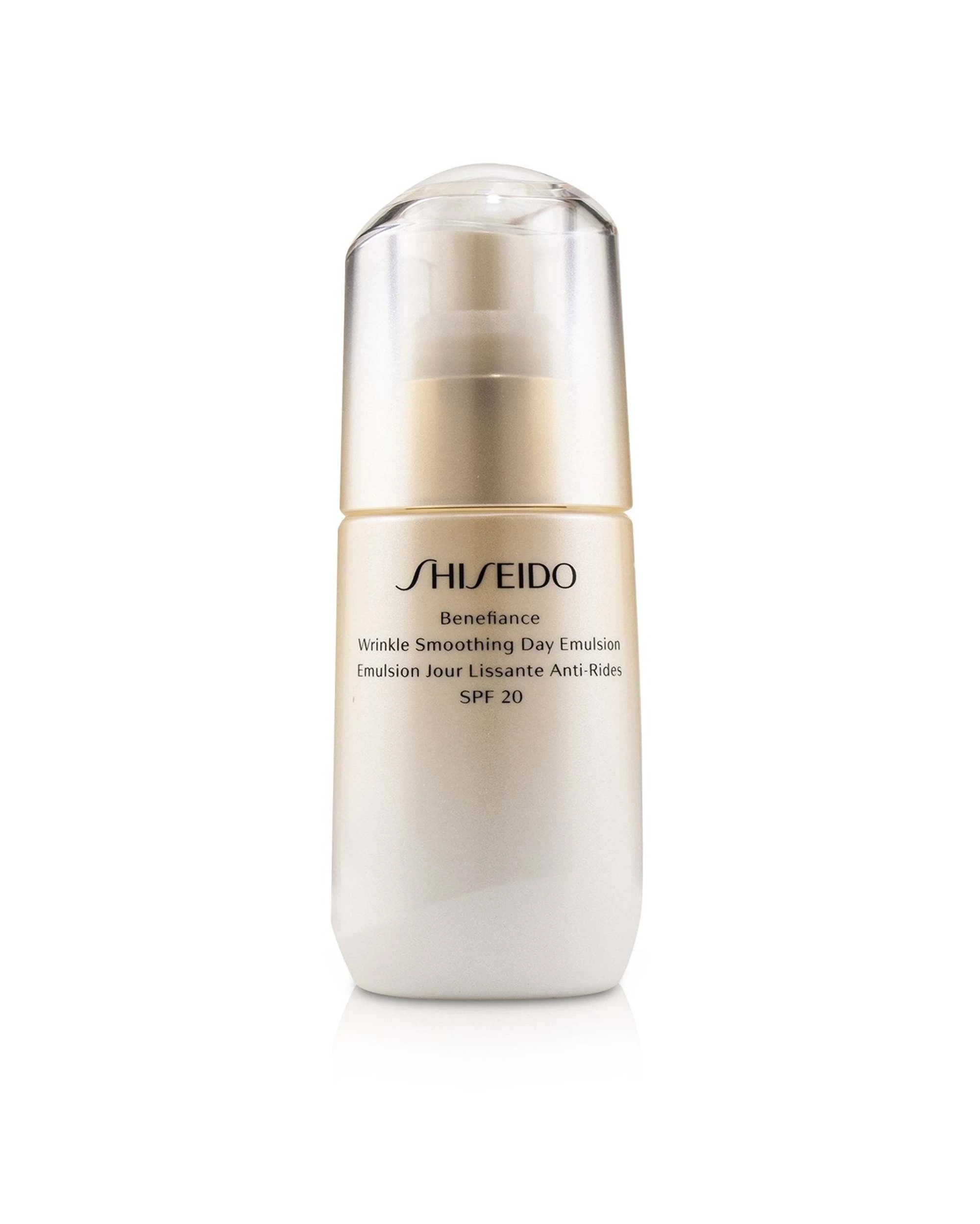 1 Shiseido Benefiance Wrinkle Smoothing Day Emulsion SPF 20  75ml/2.5oz, 1 of 3