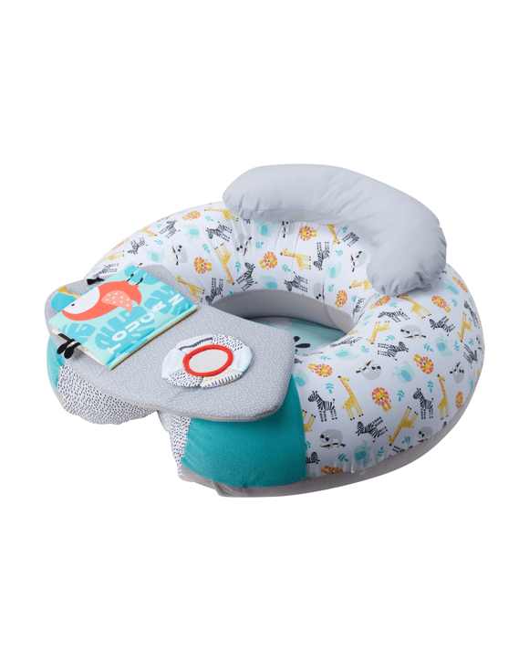 BabyZee Safari Sit Me Up with Play Tray Kmart