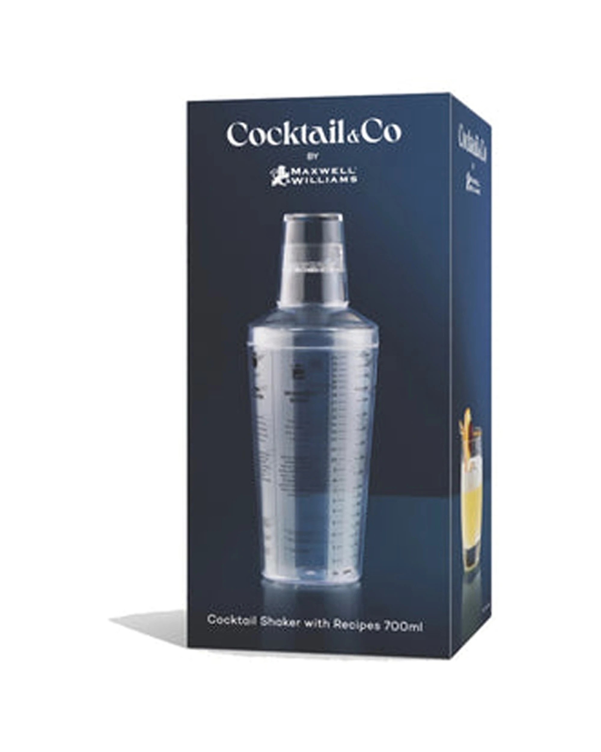 3 Maxwell & Williams Durable Plastic Cocktail Shaker 700ml - Stylish Design
 - Plain, 3 of 3