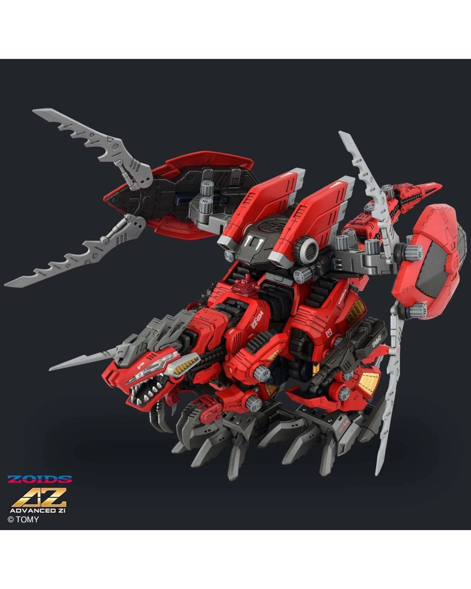 6 Takara Tomy Zoids Advanced Zi Series AZ-12 Geno Breaker Tyrannosaurus Type 1/72 Scale Model Kit, 6 of 10