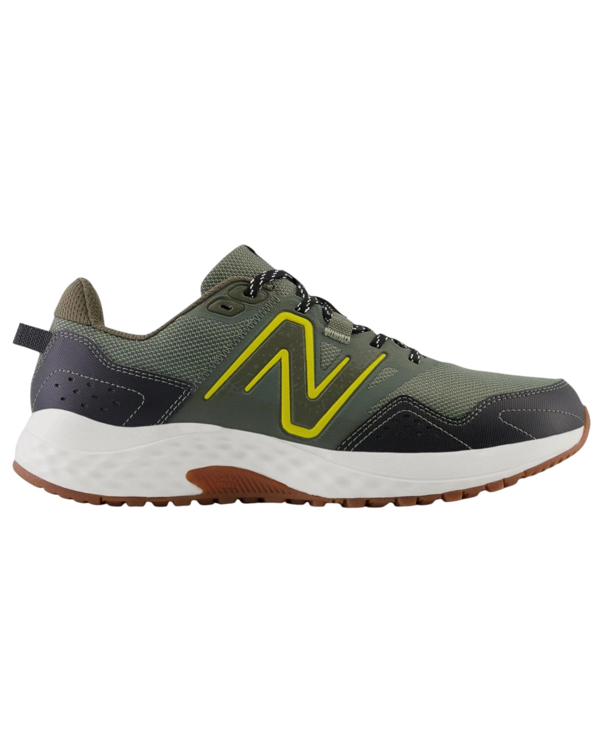 1 New Balance Mens 410 v8 Dark Olivine Athletic Trail Shoes DARK OLIVINE, 1 of 5