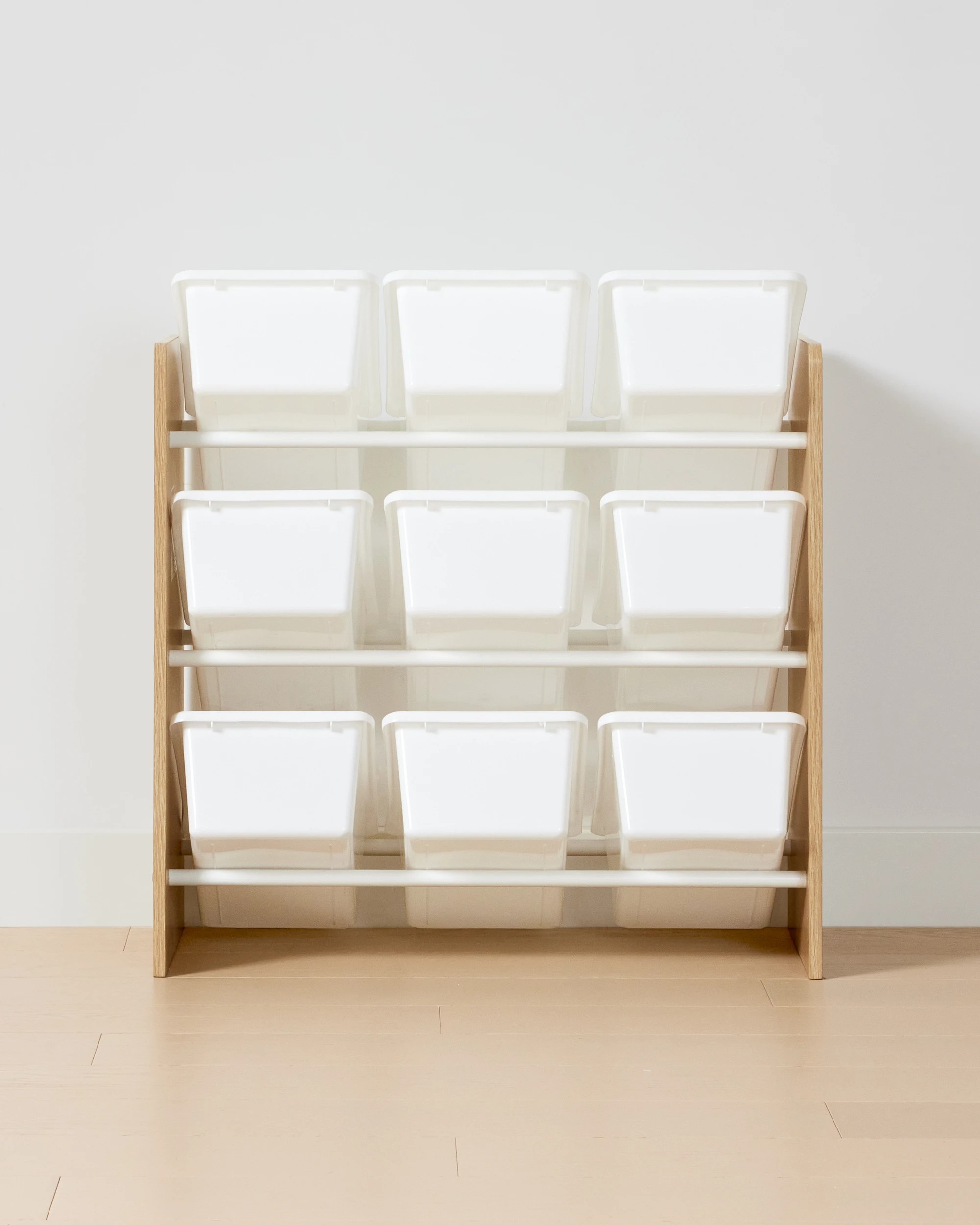 4 9 Tub Storage Unit - Oak, 4 of 7