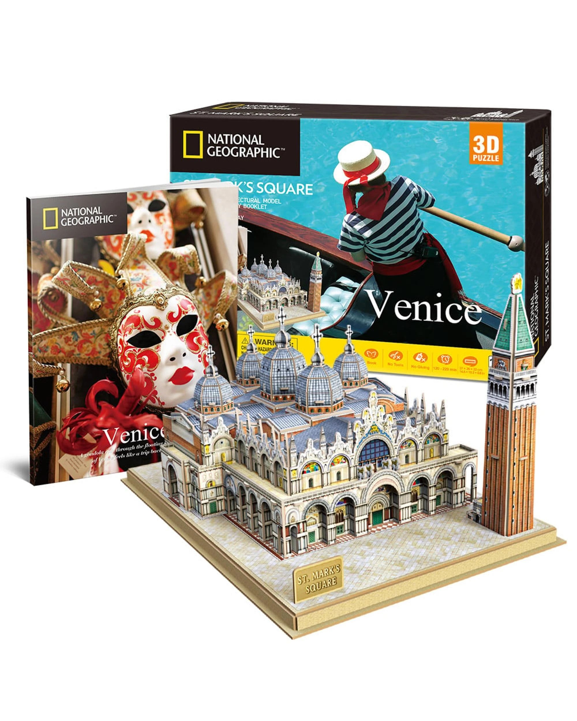 1 CubicFun St. Mark's Square Venice 3D Puzzle, 1 of 4