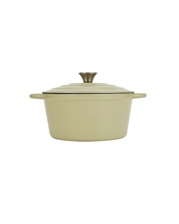 4L Cast Iron Casserole - Green