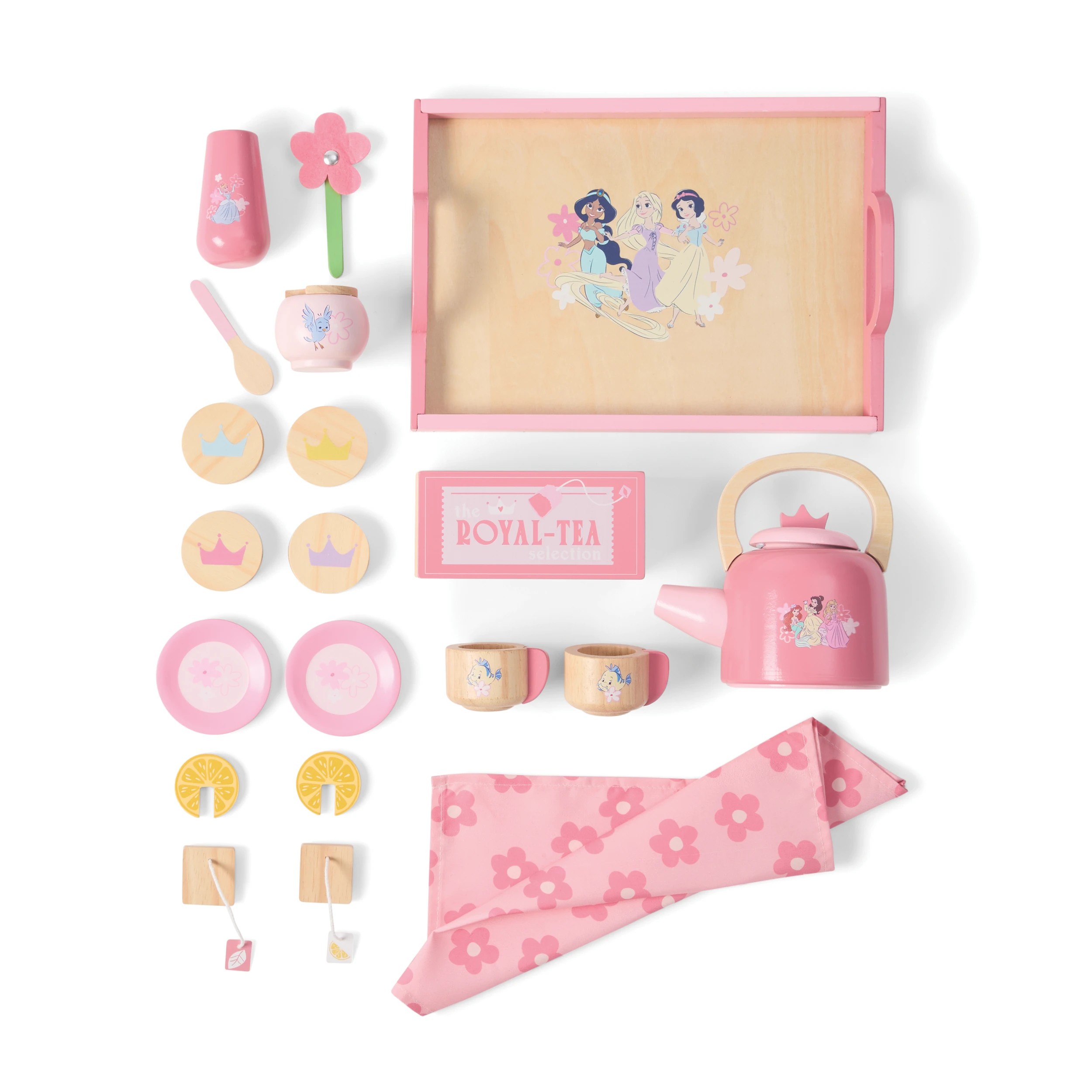 8 Disney Princess Wooden Tea Set, 8 of 9