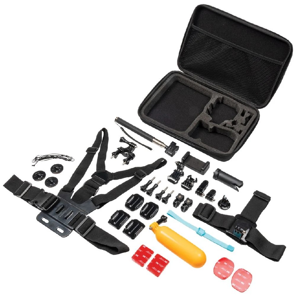 1 Zero-X Action Camera 30 Piece Accessory Pack, 1 of 10