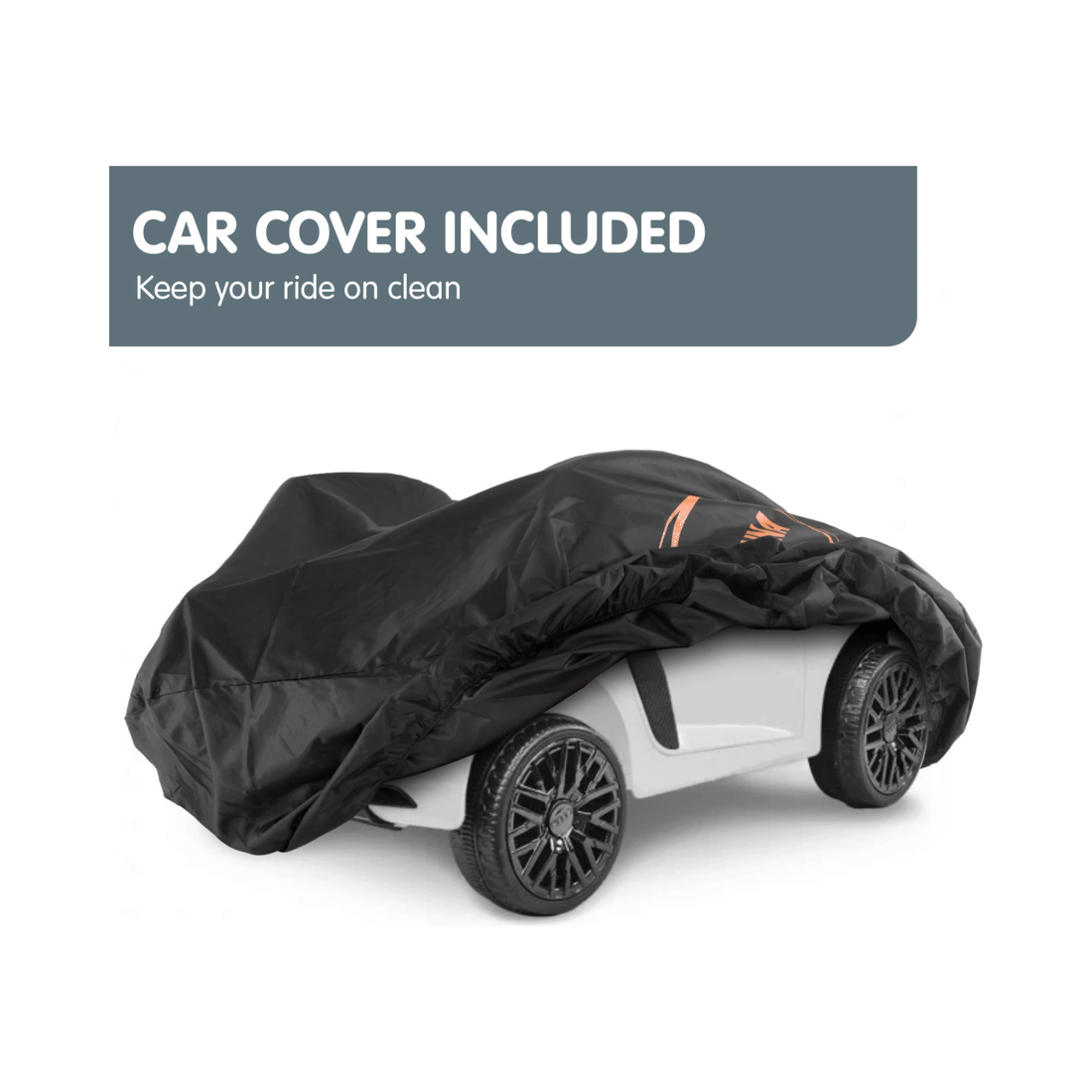 6 Kahuna R8 Spyder Audi Licensed Kids Electric Ride On Car Remote Control White, 6 of 6