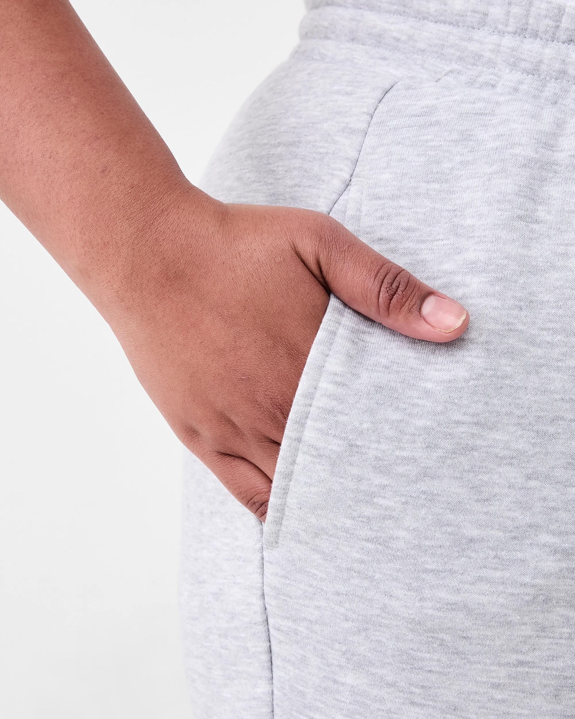 4 Curve Tracksuit Cuff Joggers Slvr Marle, 4 of 5