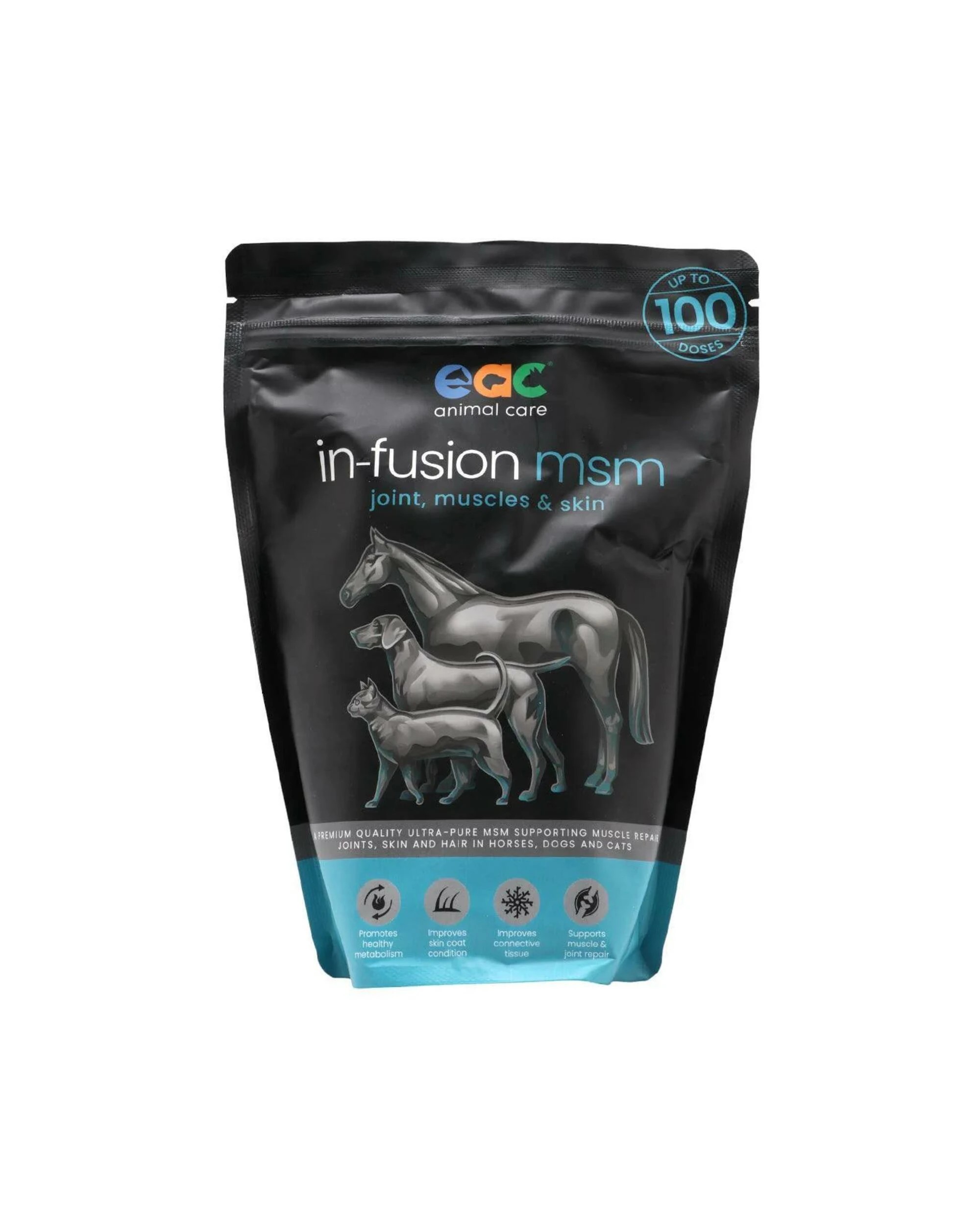 1 Eac Animal Care In-Fusion Msm Joint Muscles & Skin Support For Horses 1kg, 1 of 1