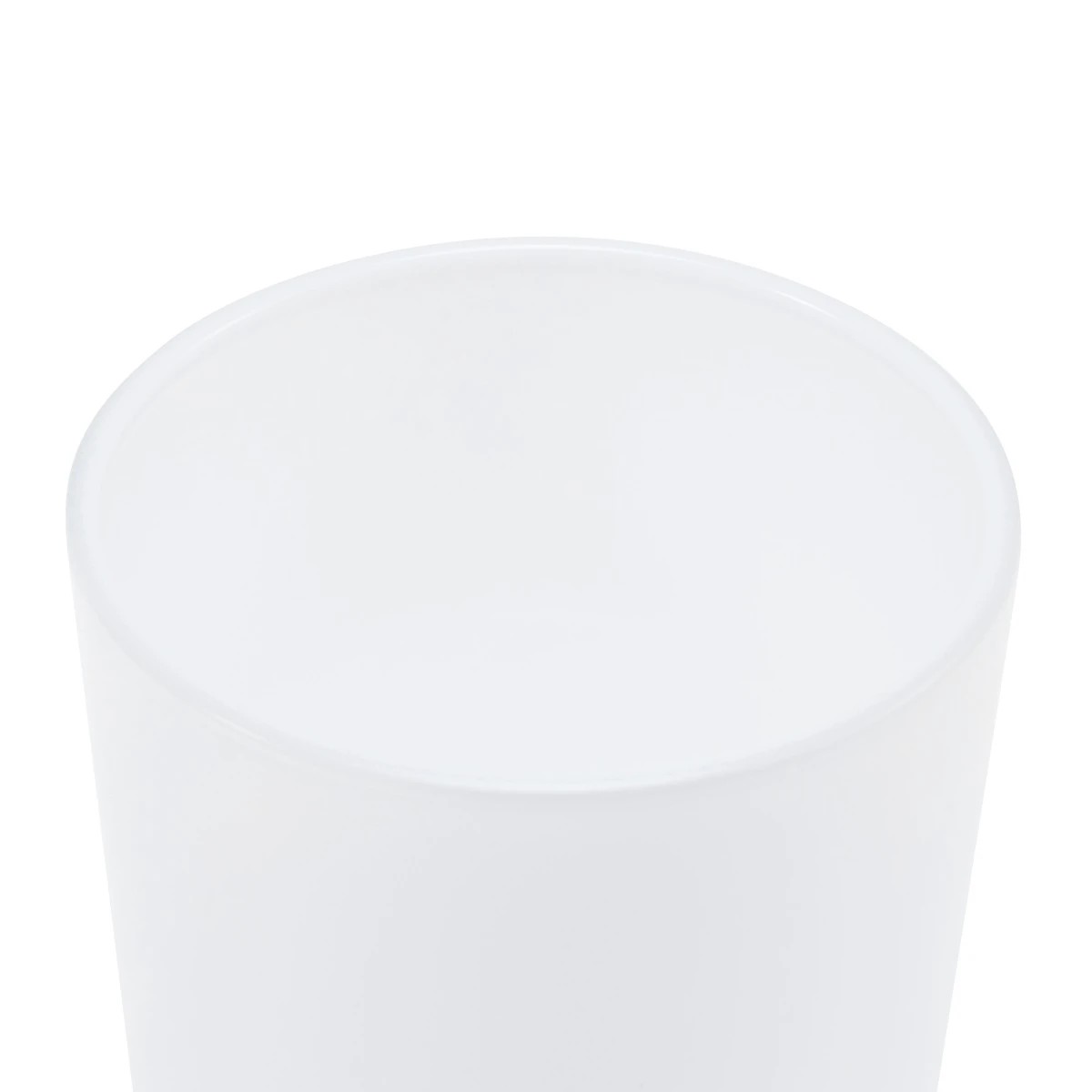 4 Glass Candle Jar - White, 4 of 6