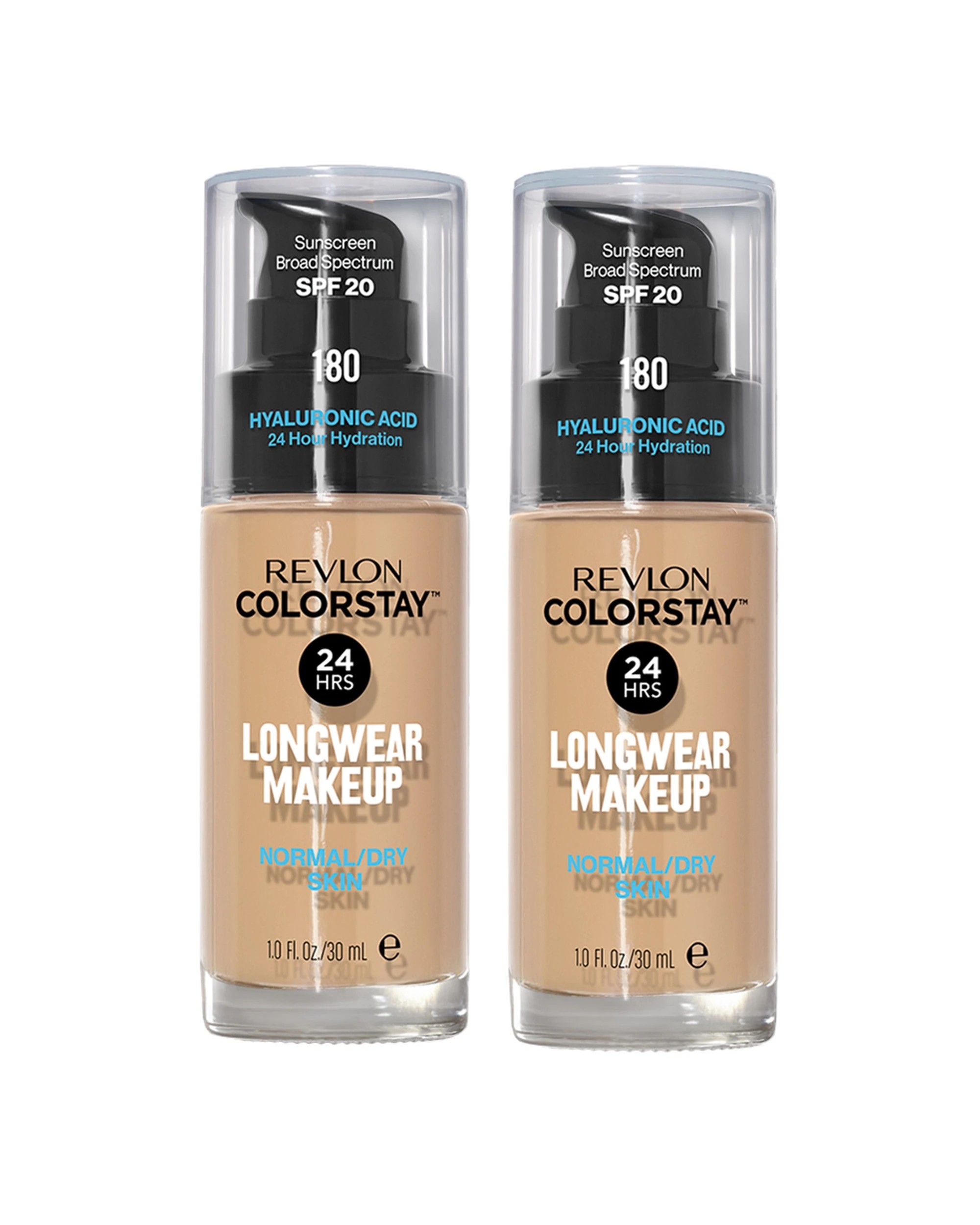 1 Revlon Colorstay Longwear Makeup Normal/dry Skin Spf20 30ml 180 Sand Beige - 2 Pack, 1 of 1