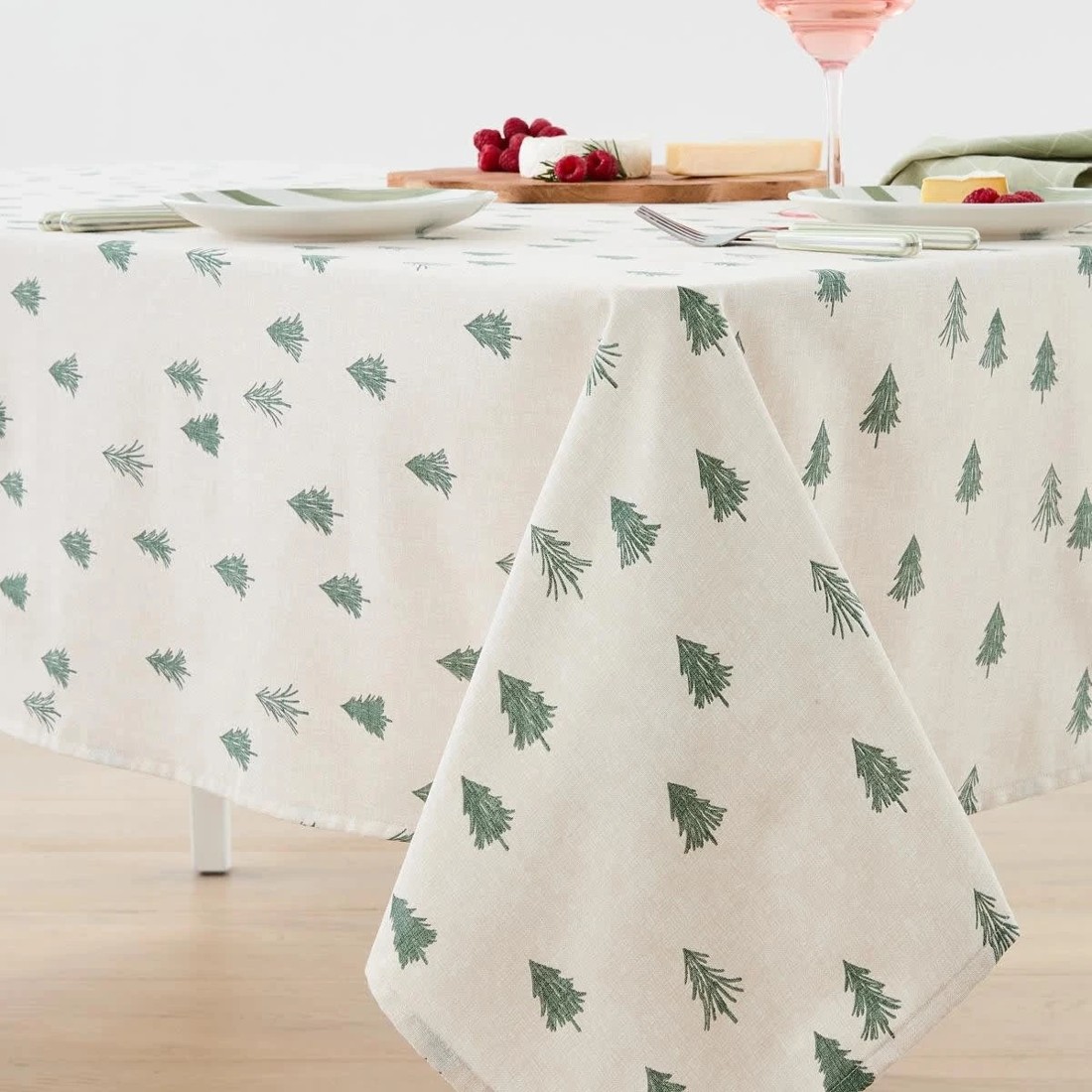1 Natural Trees Tablecloth, 1 of 5