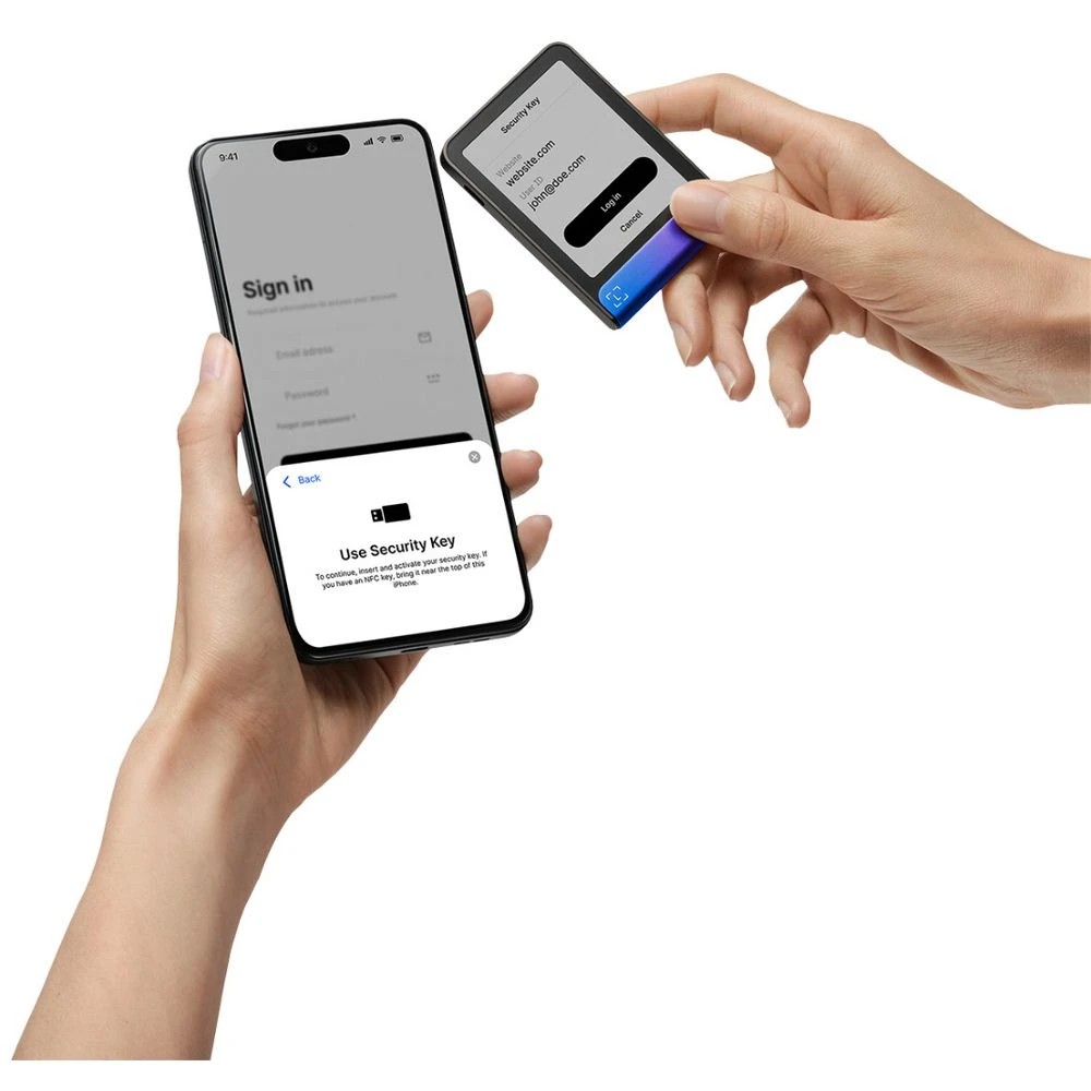 5 Ledger Flex Crypto Wallet with Recovery Key Neptune Blue, 5 of 9