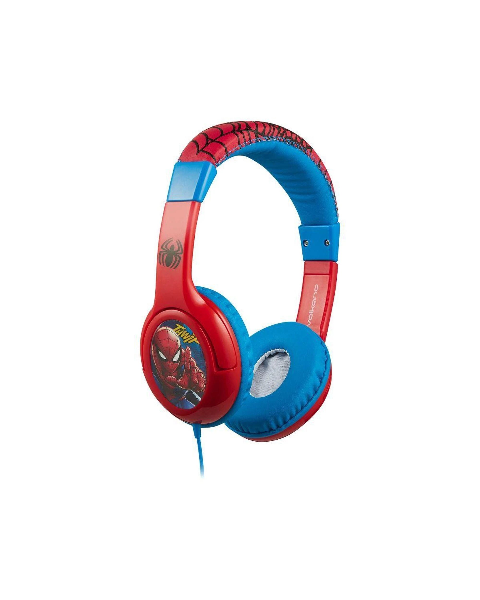 4 MARVEL Spider-Man Auxiliary Headphones with Kid-Friendly Volume Limit, Padded Earcups & Adjustable Headband, 4 of 4