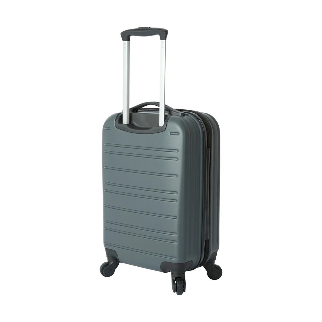 2 47cm 4 Wheels Carry On Hard Case - Charcoal, 2 of 8