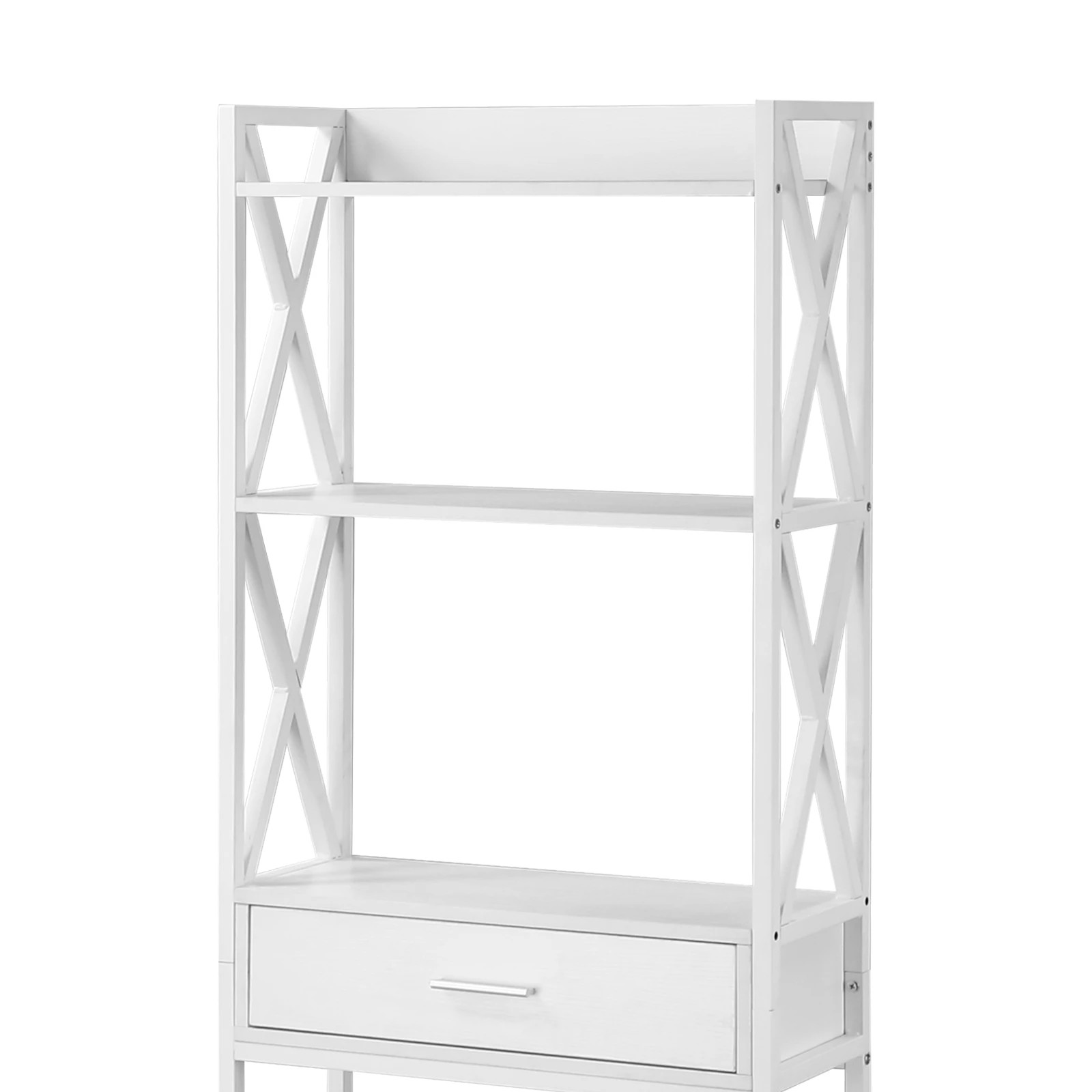 7 LUXSUITE Toilet Storage Shelf Freestanding Bathroom Holder, 7 of 9