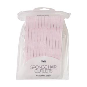 OXX Haircare 12 Piece Sponge Hair Curlers - Pink