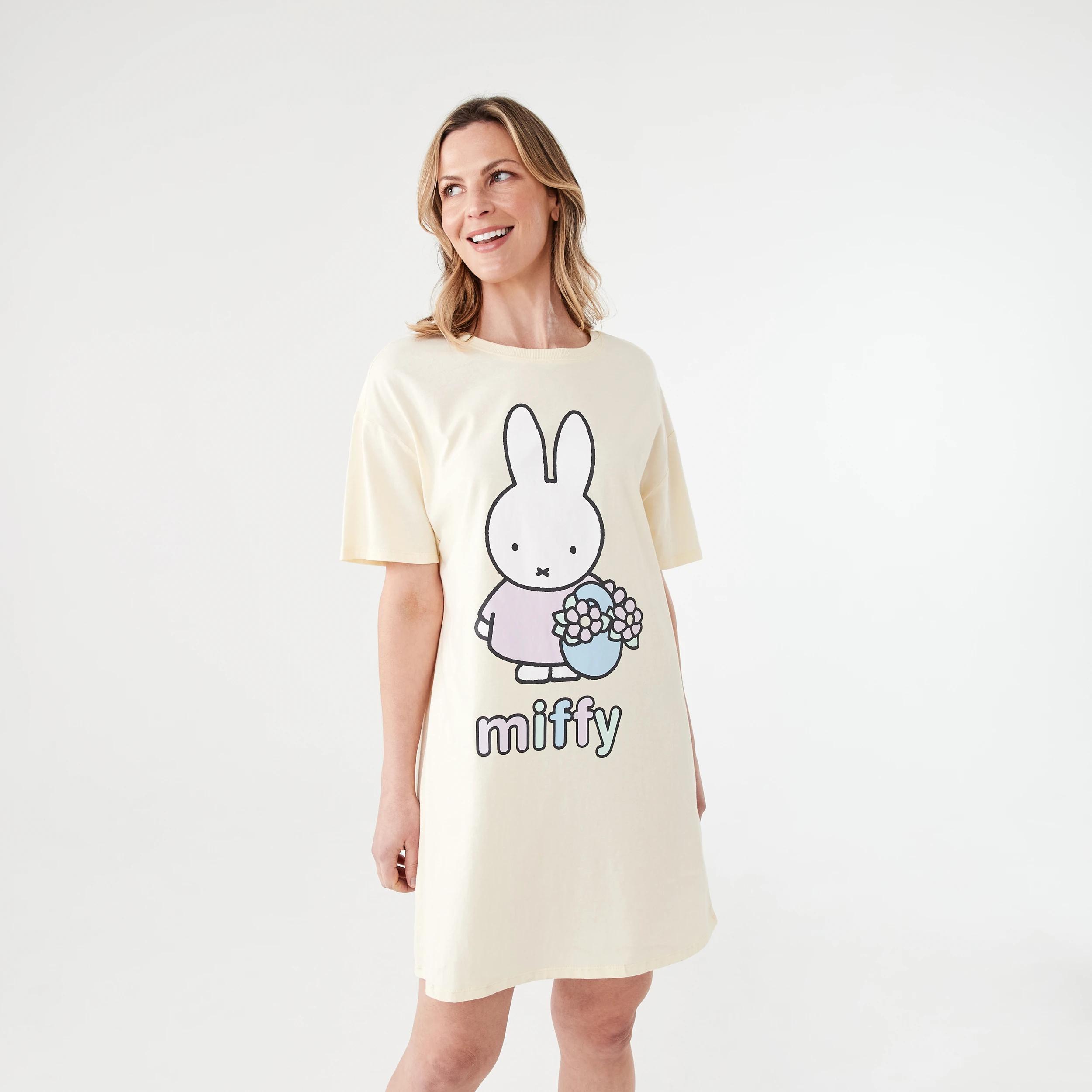 1 Miffy License Graphic Nightie MIFFY LEMON ICING, 1 of 6