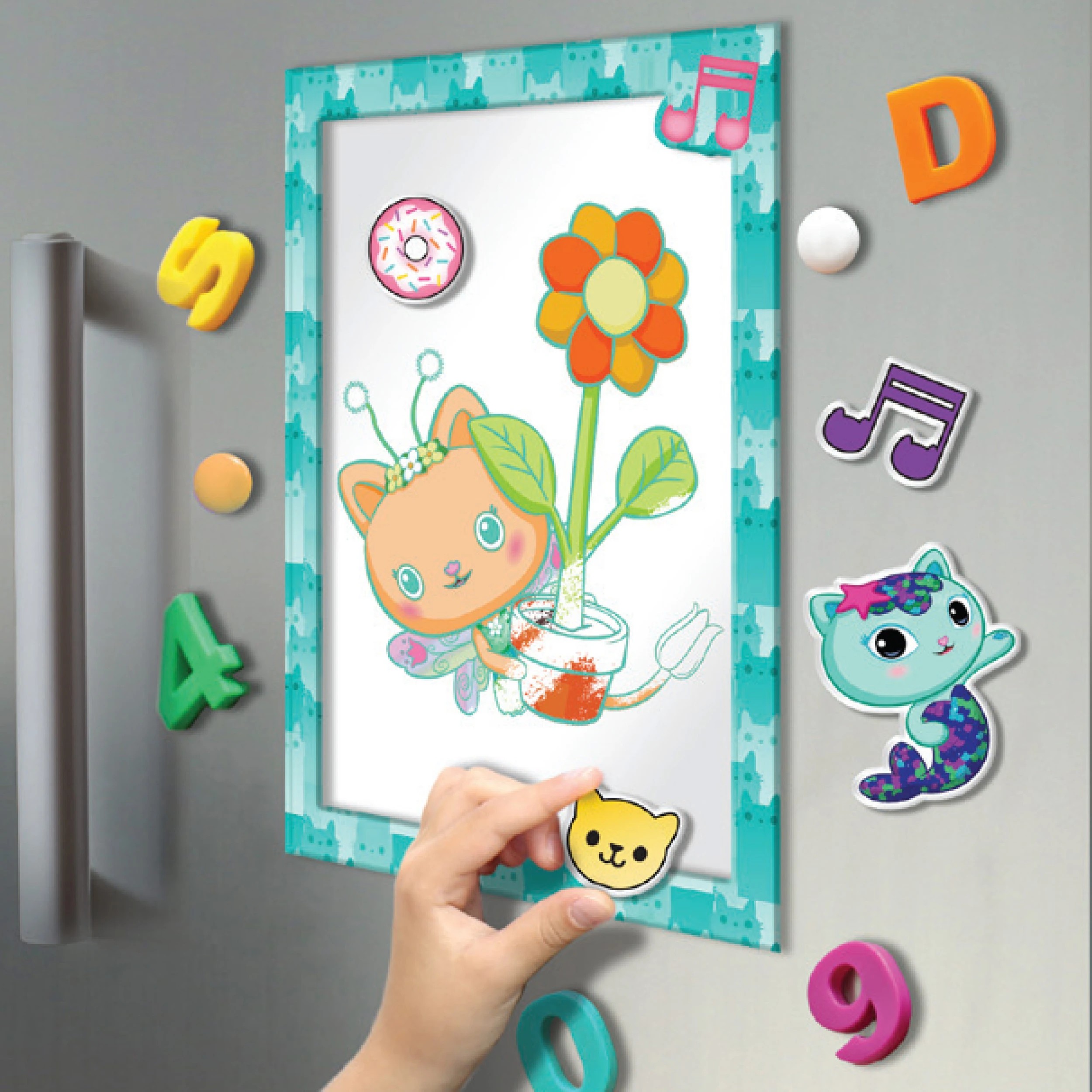 5 Kaleidoscope Colour-Me-Magnets Gabby's Dollhouse Colouring Book, 5 of 6