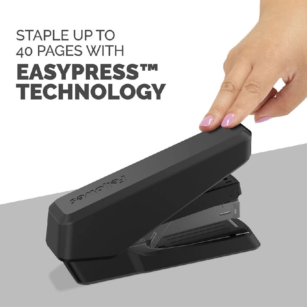 5 Fellowes LX870 EasyPress Stapler Full Strip Black, 5 of 9