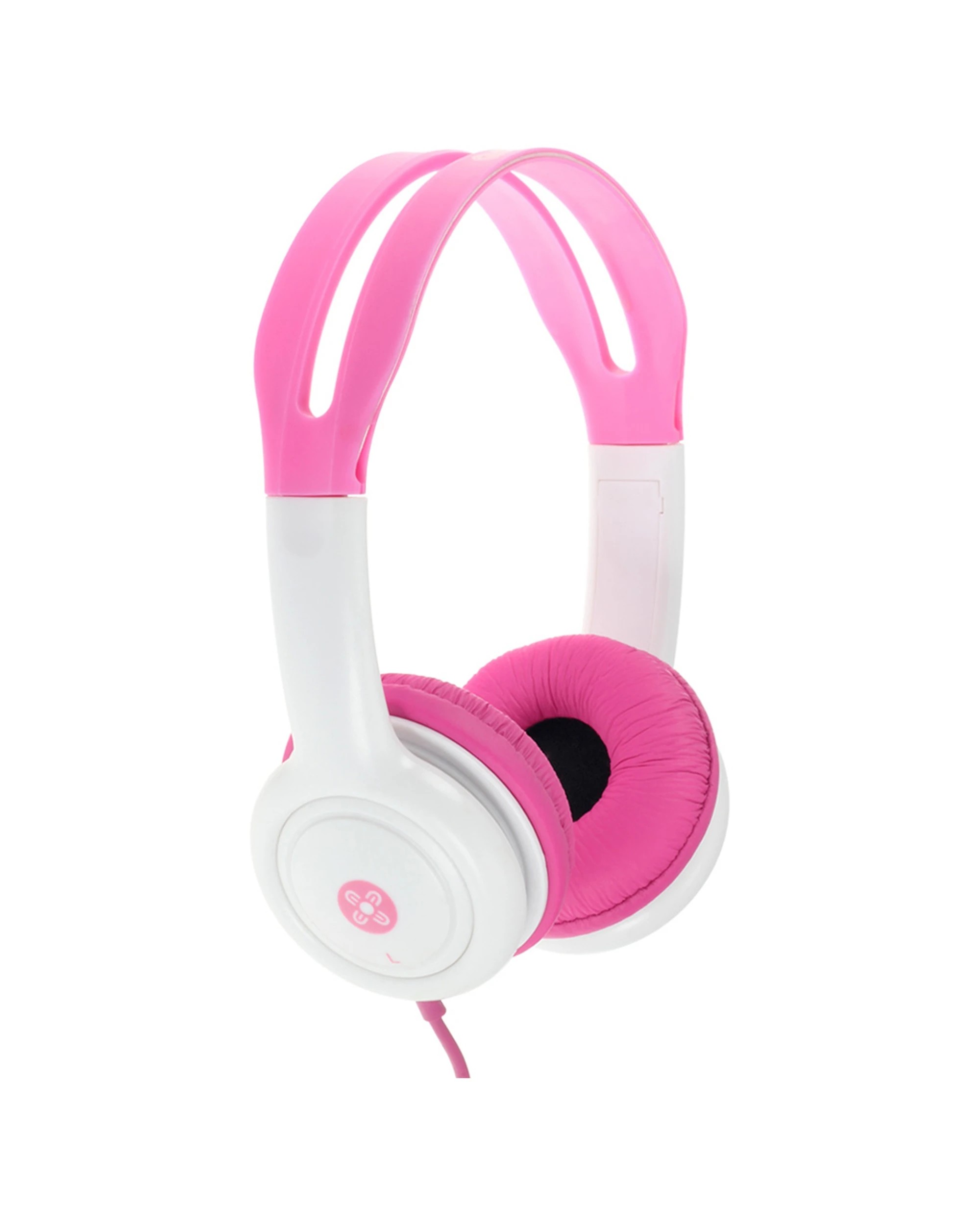 1 Moki Volume Limited Kids Headphones Single Cable - Pink, 1 of 1