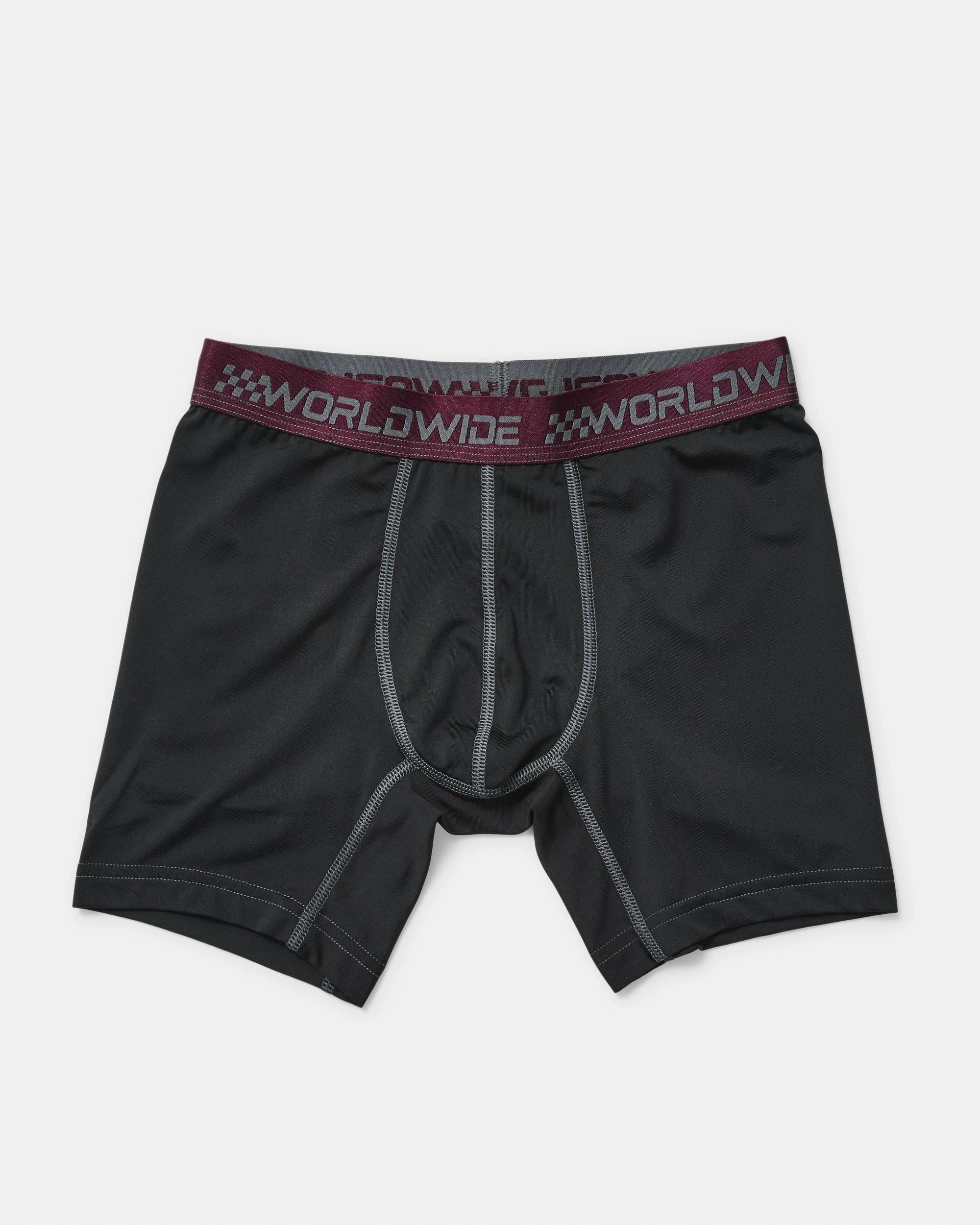 2 3 Pack Performance Trunks Red Wrld, 2 of 7