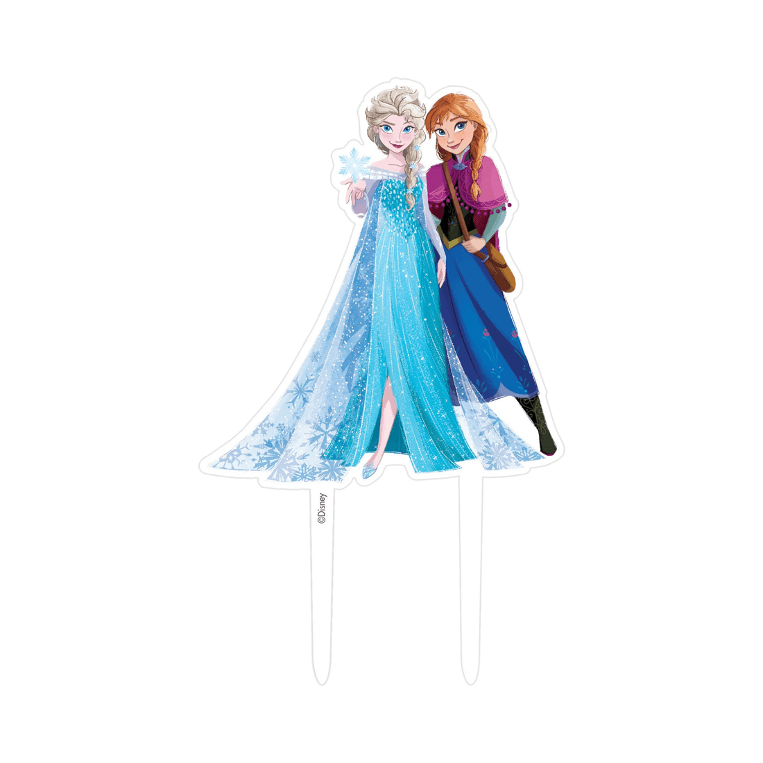 1 Amscan Frozen Acrylic Cake Topper, 1 of 2