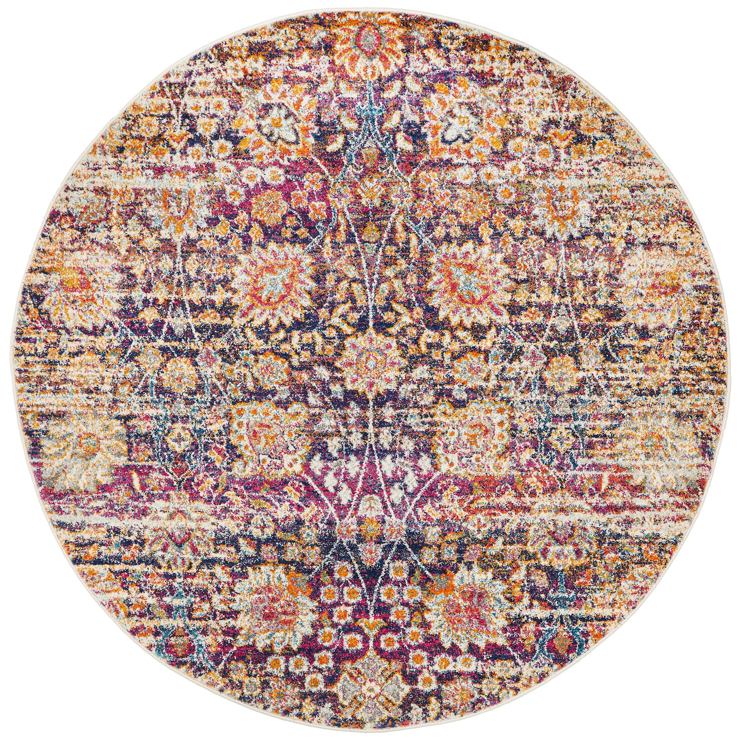 4 Common Ground Rugs Phantom 360 150x150 cm Rug - Blue, 4 of 9