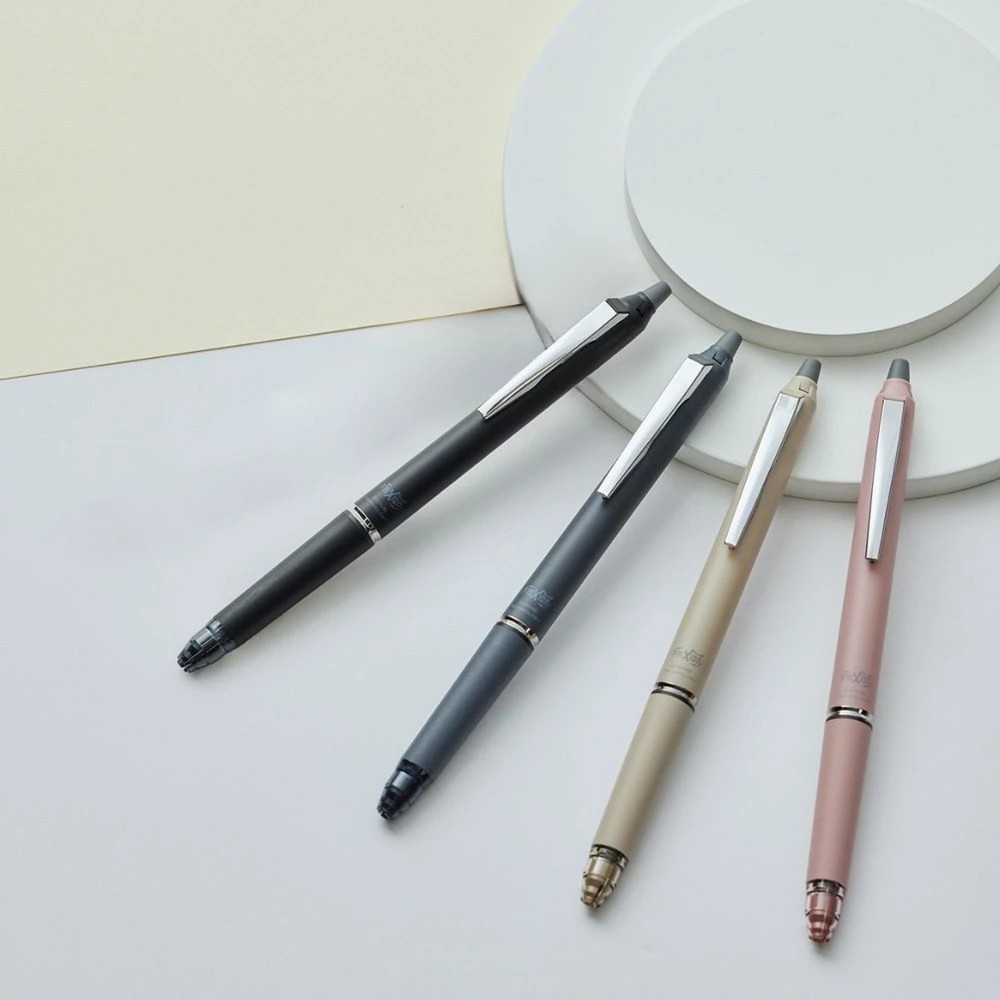 6 PILOT FriXion Zone Erasable Gel Pen 0.5mm Black Barrel, 6 of 7