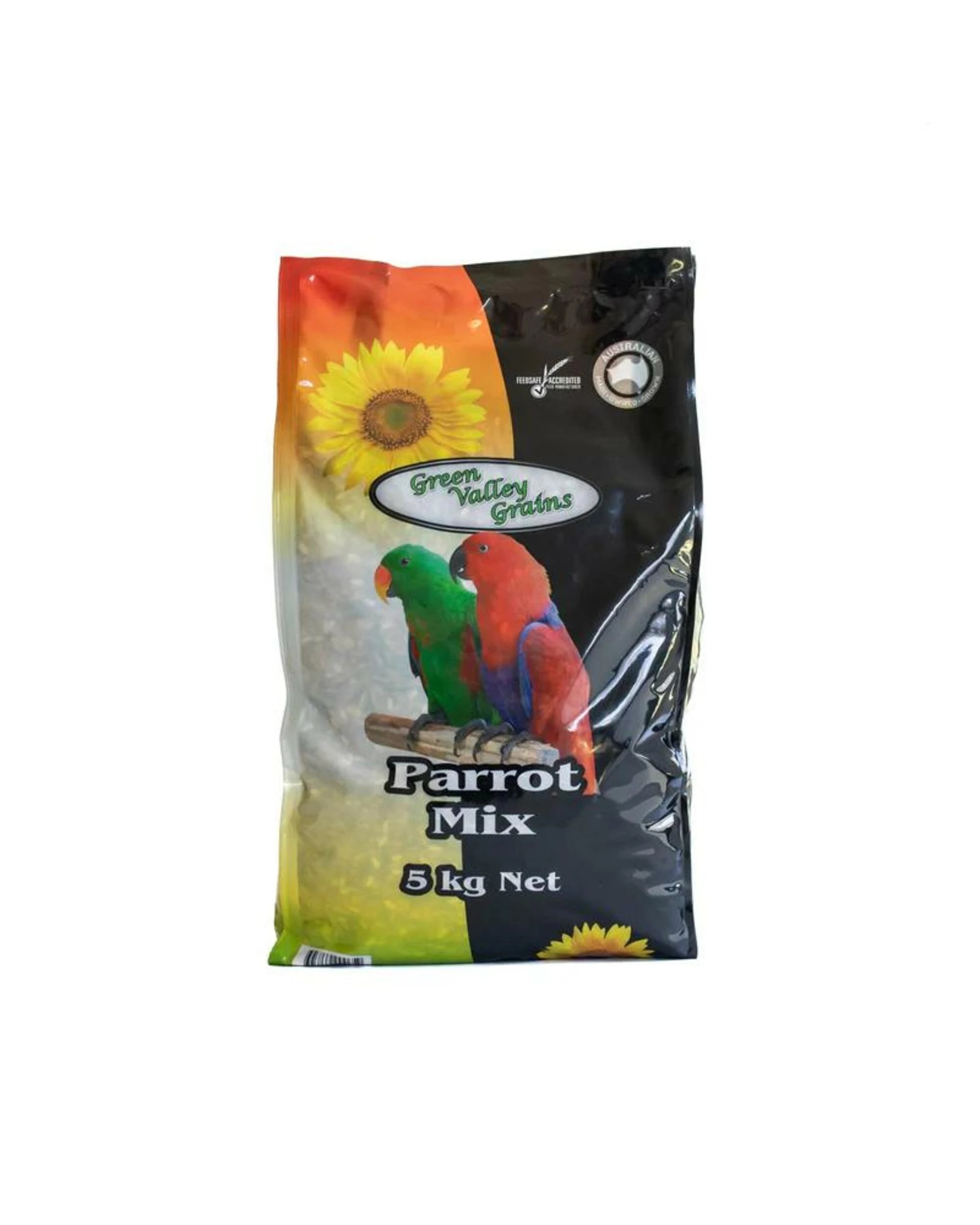 1 Green Valley Grains Parrot Mix Seed 5kg, 1 of 1