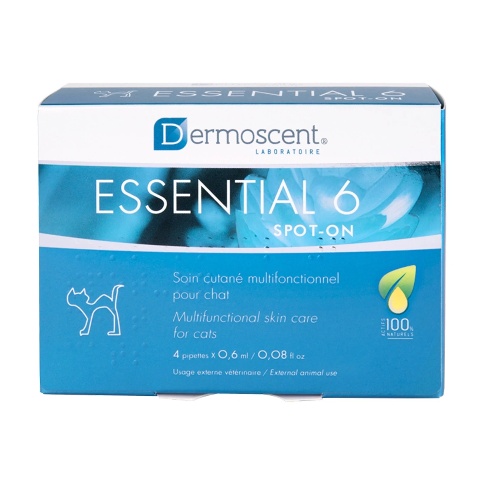 1 Dermoscent Essential 6 Spot-on Skin Supplement For Cats, 1 of 1