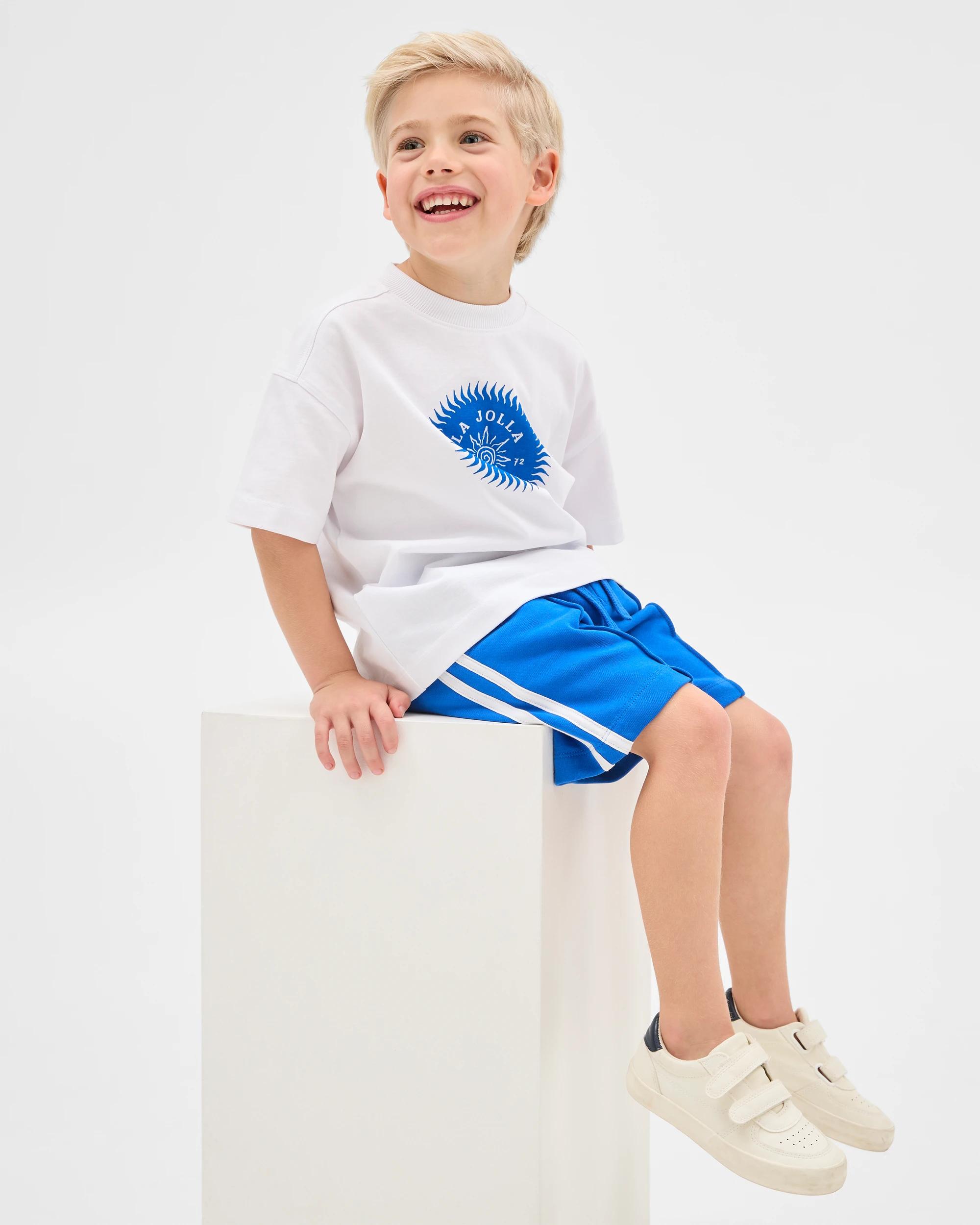 4 Target Australian Cotton T-shirt And Short 2 Piece Set BLUE, 4 of 6