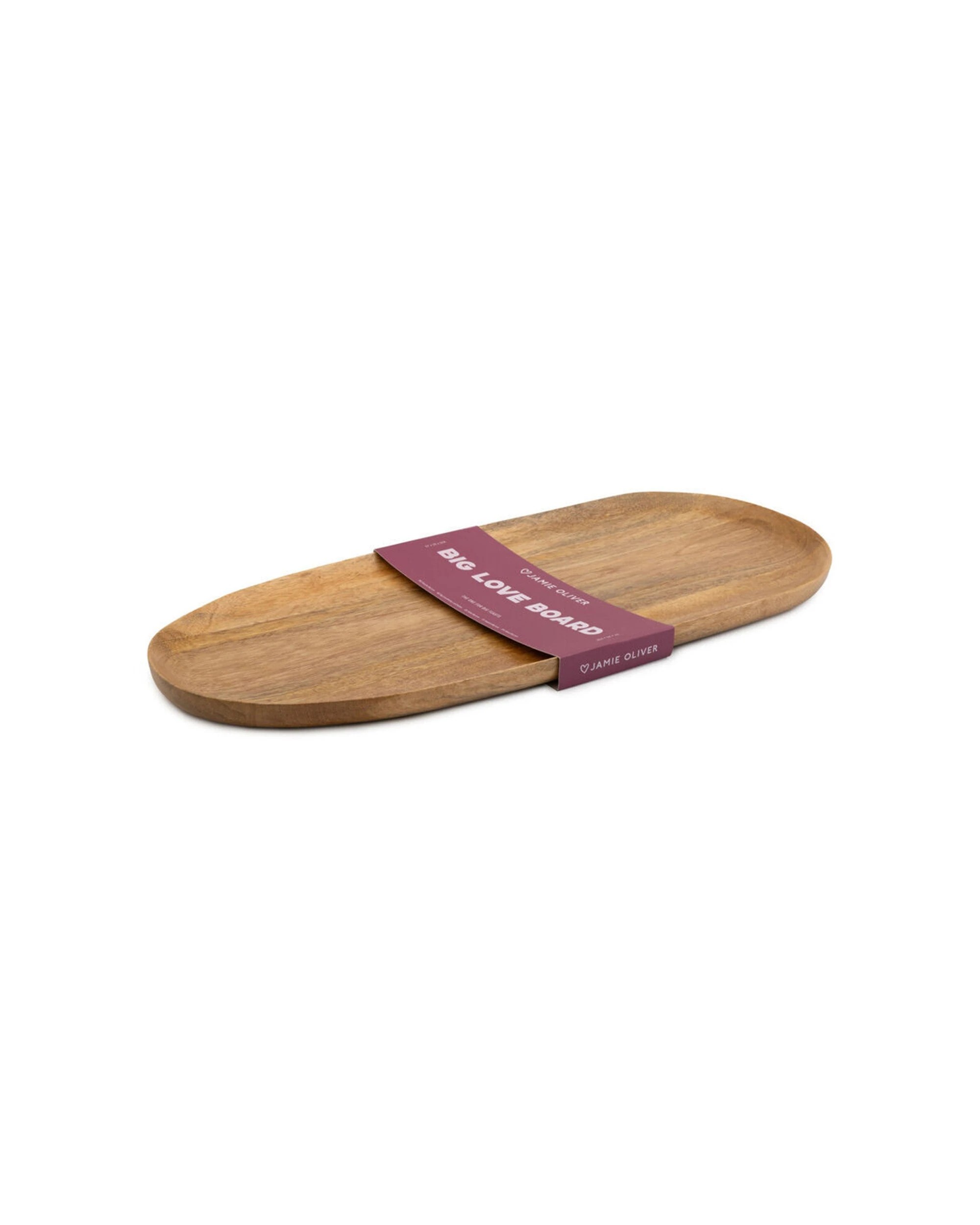 4 Jamie Oliver 2PK Big Love Mango Wood Board Platter 57x25cm - Brown, 4 of 6