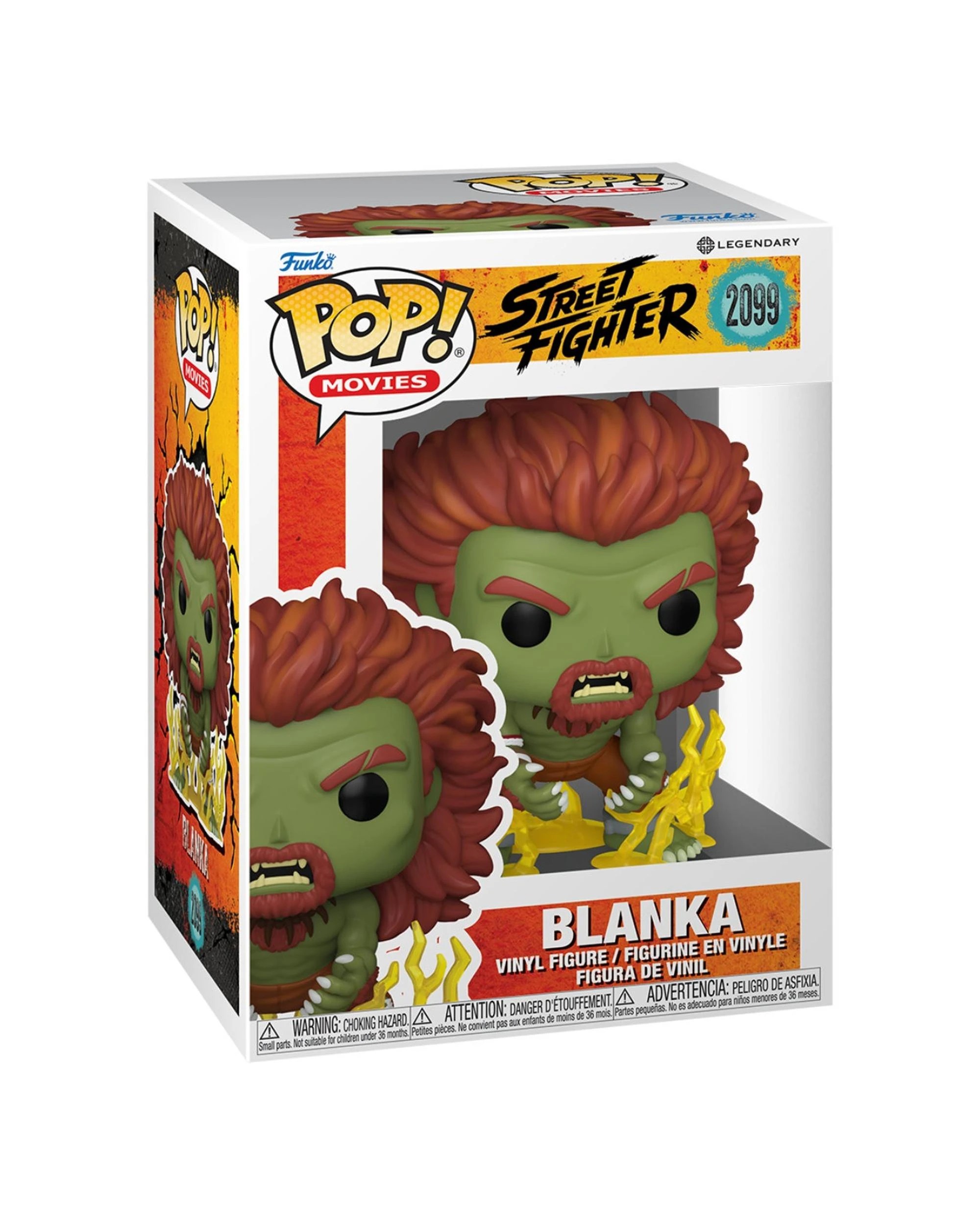3 Street Fighter - 2026 -  Blanka Funko POP! Vinyl, 3 of 3