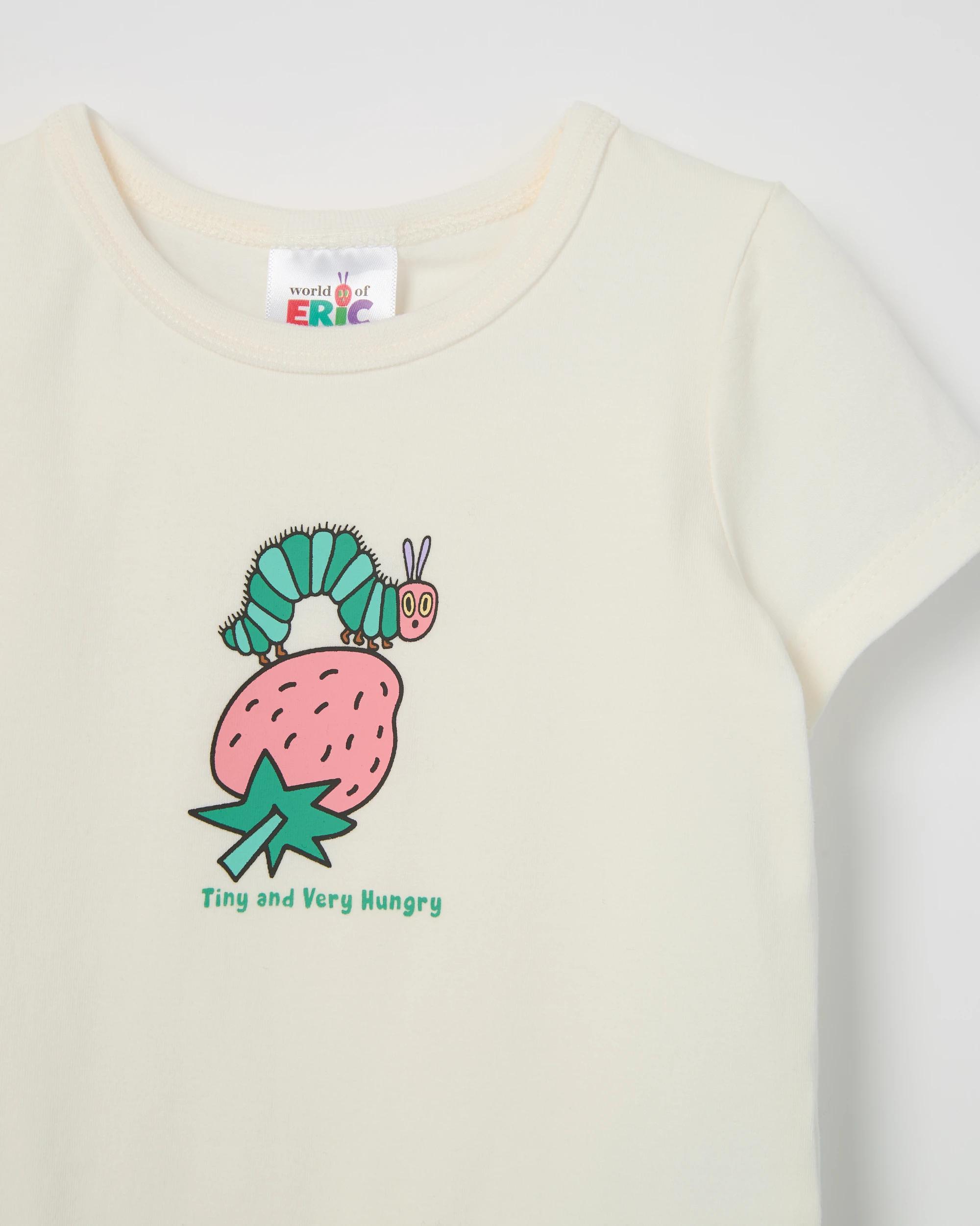 2 The Very Hungry Caterpillar Organic Cotton Baby Bodysuit HUNGRY CATERPILLAR NEUTRAL, 2 of 5