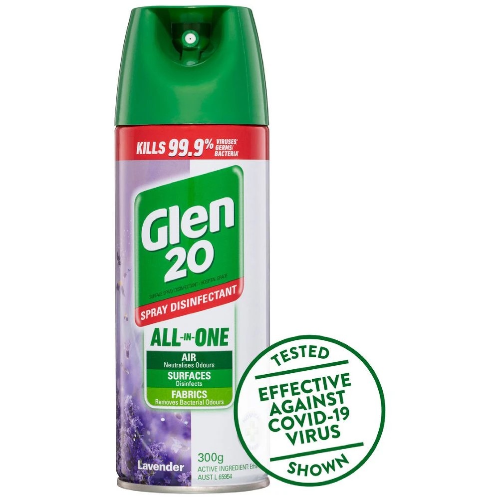 1 Glen 20 Disinfectant 300g Lavender, 1 of 3
