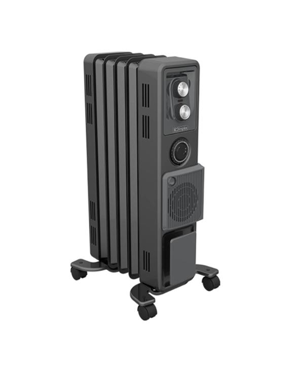 Dimplex 1.5kW Oil Free Column Heater with Timer & Turbo Fan  Anthracite ECR15TIF