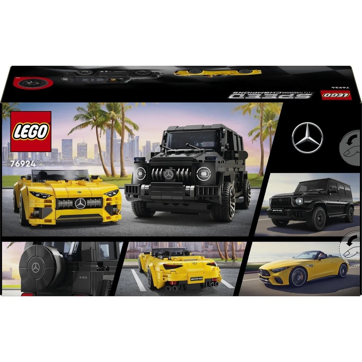8 LEGO Speed Champions Mercedes-AMG G 63 & Mercedes-AMG SL 63 76924, 8 of 8