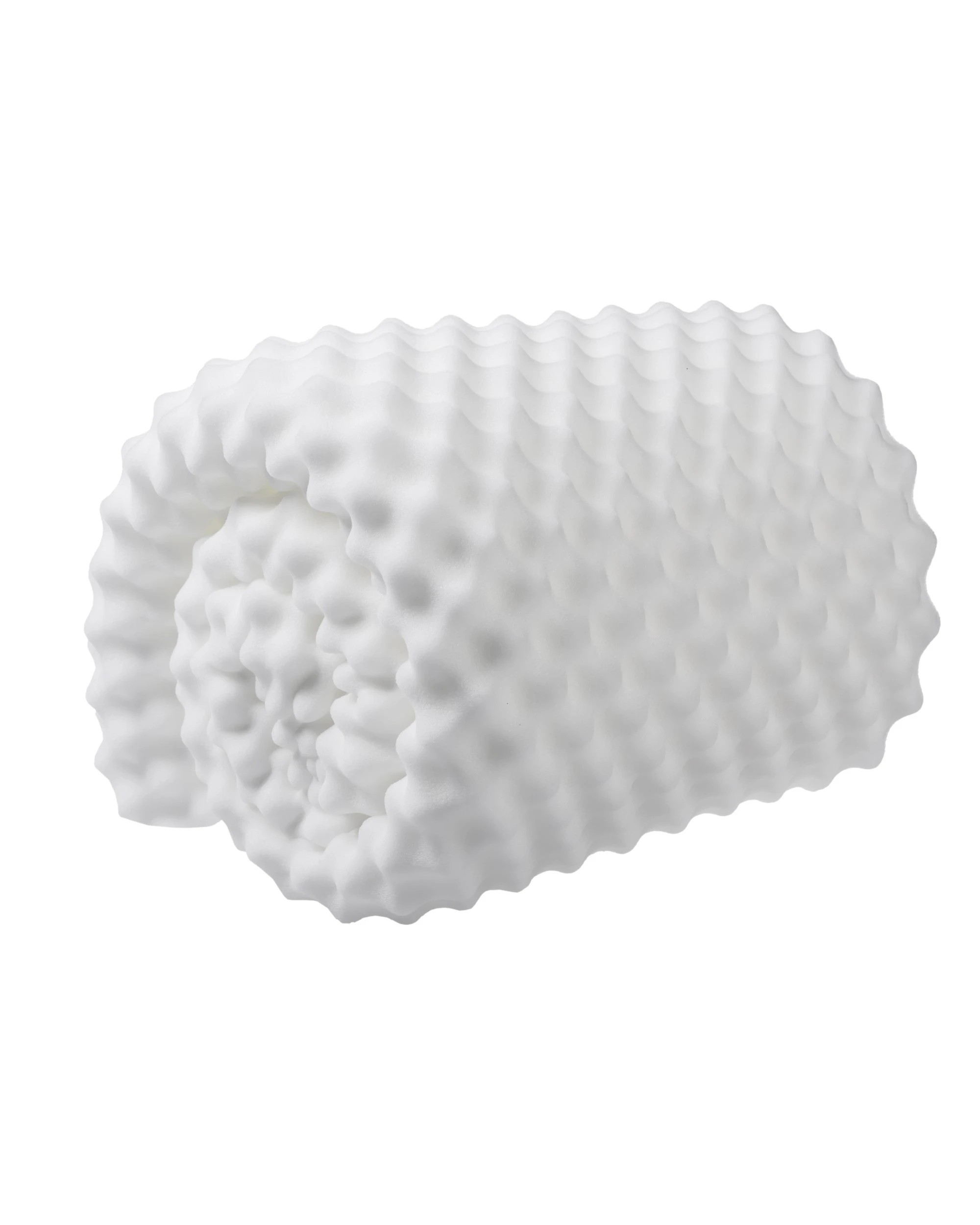 4 Dreamaker Egg Crate Convoluted Foam Underlay - Super King Bed - White, 4 of 5