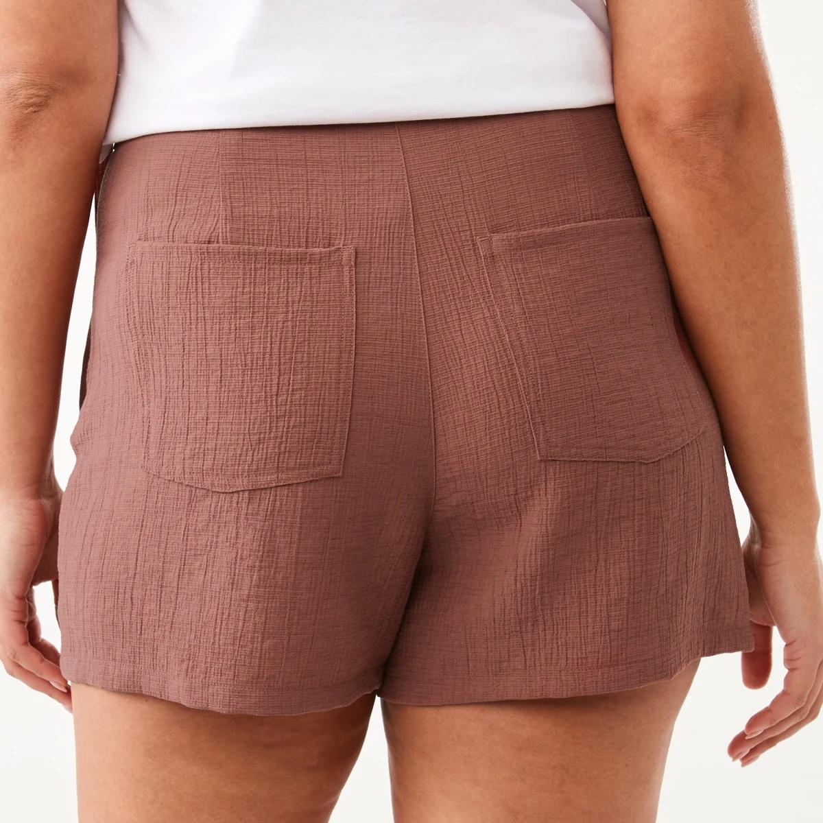 3 Textured Skort Cacao Brn, 3 of 6